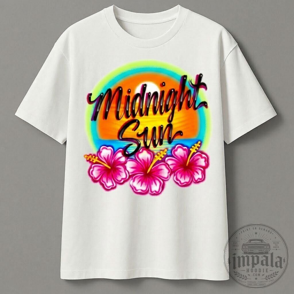 Zara Larsson Midnight Sun Retro Hibiscus Graphic T-Shirt 8 Zara Larsson Midnight Sun Retro Hibiscus Graphic T-Shirt