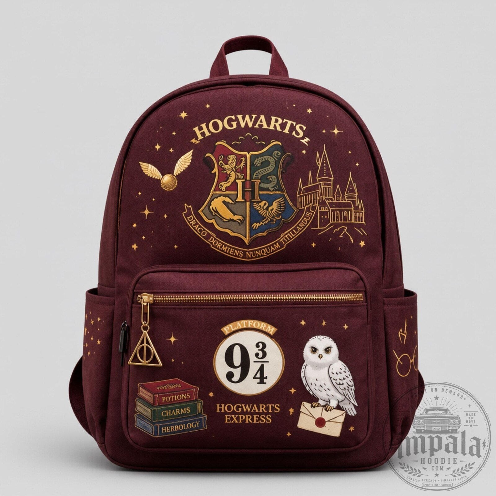 Harry Potter Hogwarts Wizarding School Platform 9¾ Mini Backpack 8 Harry Potter Hogwarts Wizarding School Platform 9¾ Mini Backpack
