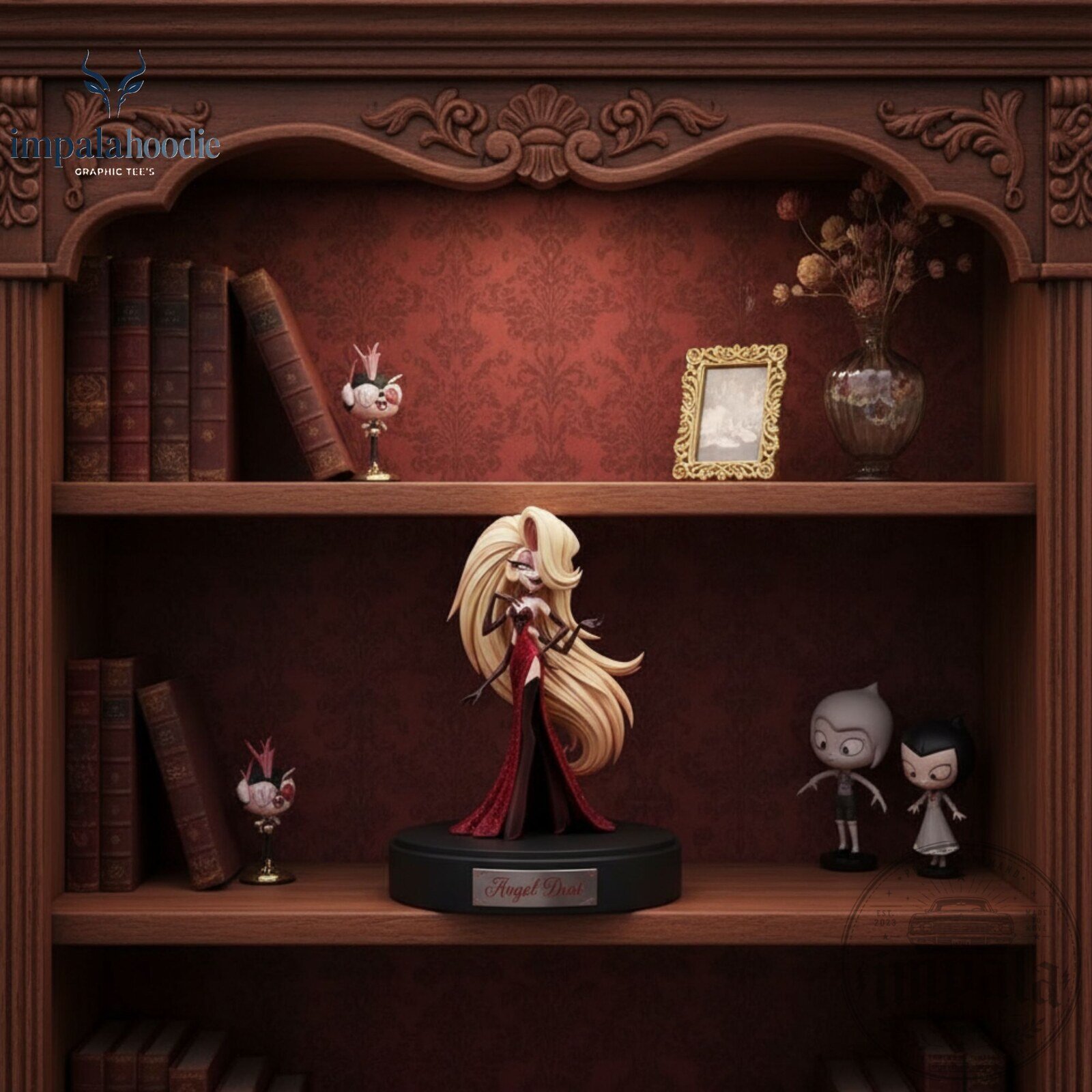 Hazbin Hotel Angel Dust In Drag Collectible Figure 9 Hazbin Hotel Angel Dust In Drag Collectible Figure