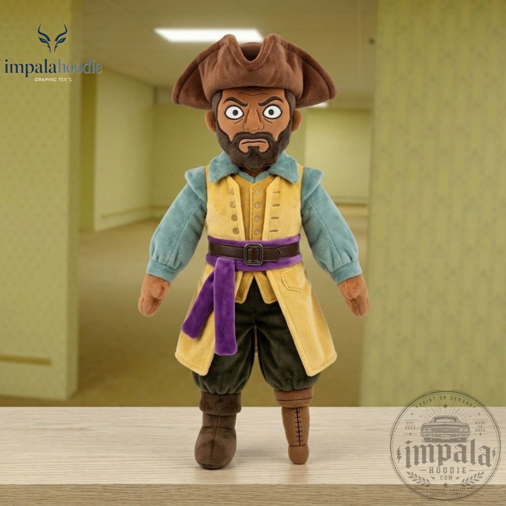 The Backrooms A24 Captain Clarke Plush Toy The Backrooms A24 Captain Clarke Plush Toy