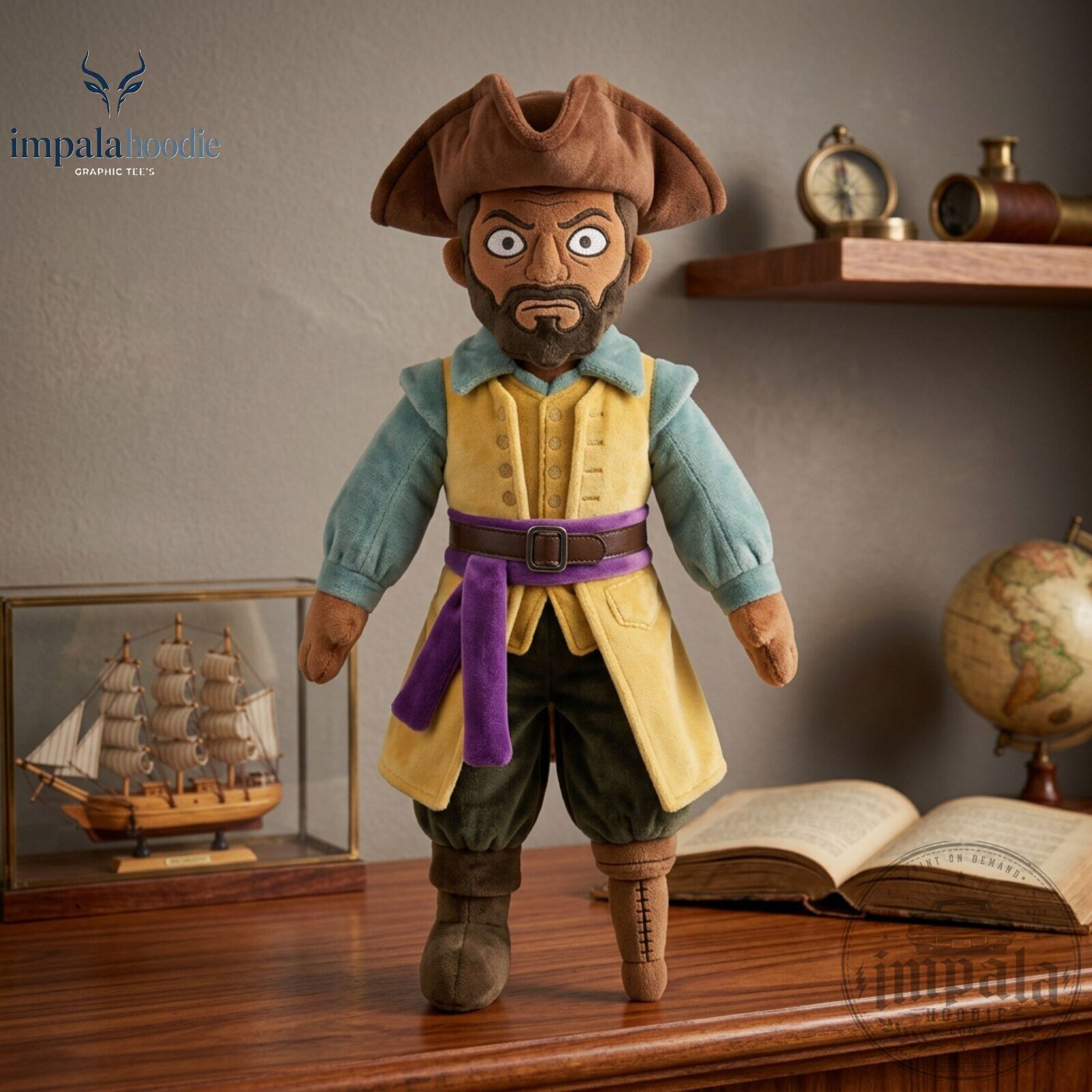 The Backrooms A24 Captain Clarke Plush Toy 8 The Backrooms A24 Captain Clarke Plush Toy