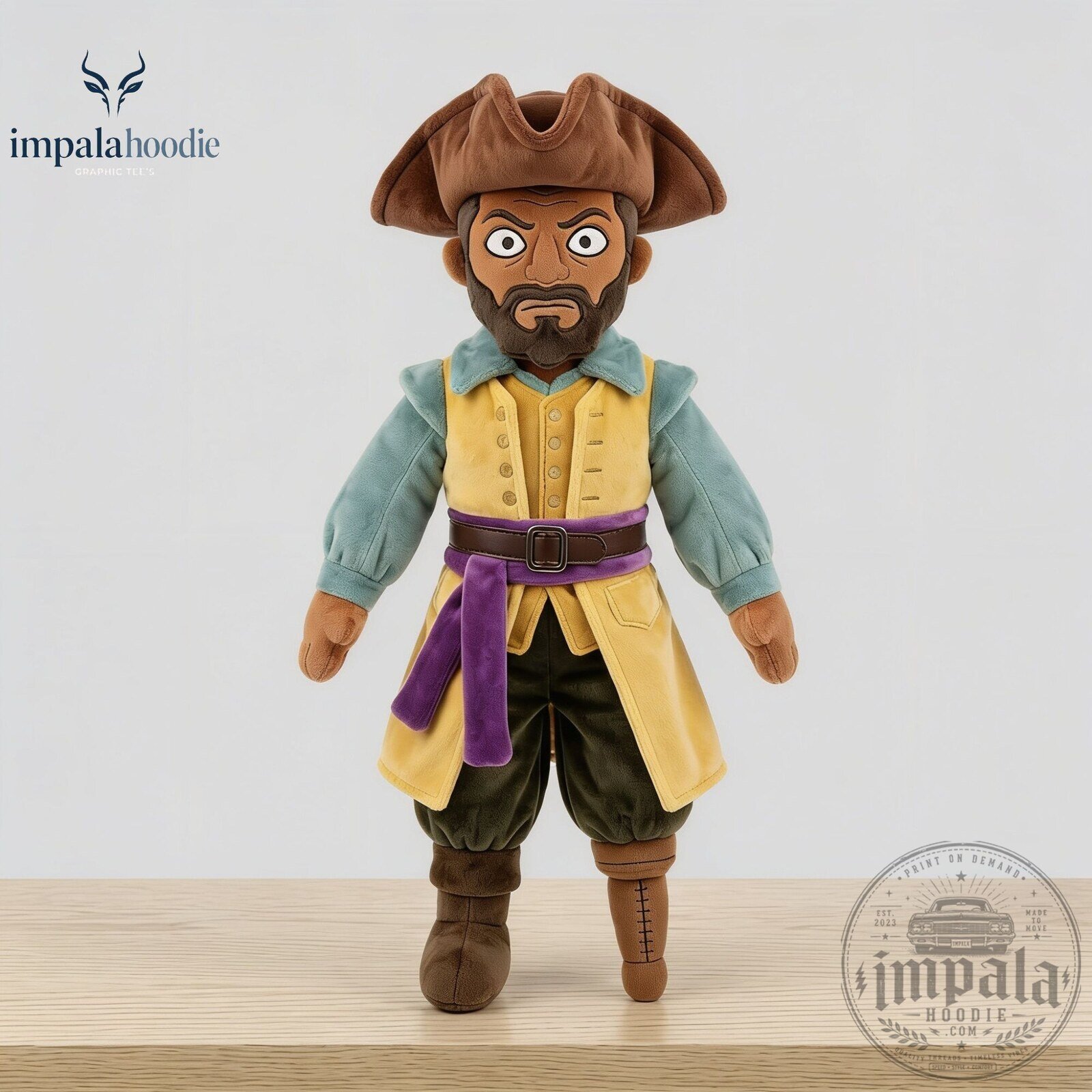 The Backrooms A24 Captain Clarke Plush Toy 9 The Backrooms A24 Captain Clarke Plush Toy