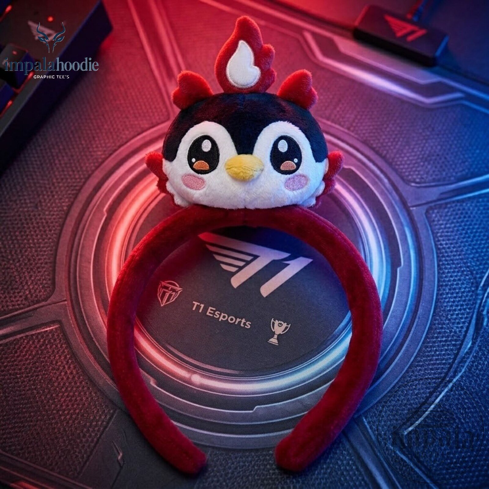 T1 Esports Ati Plush Headband