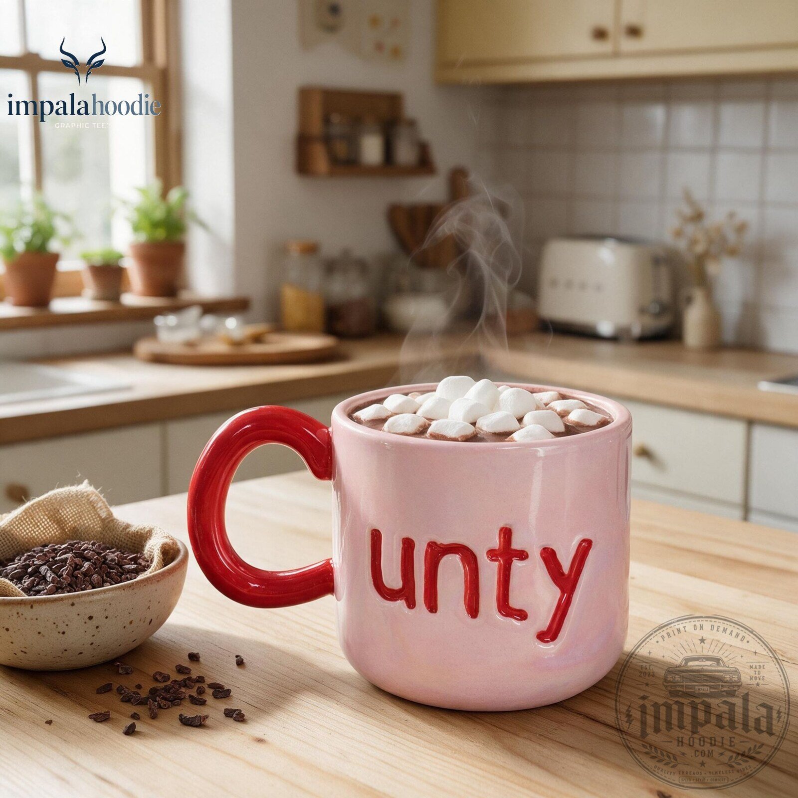 C Unty Pink Ceramic Mug