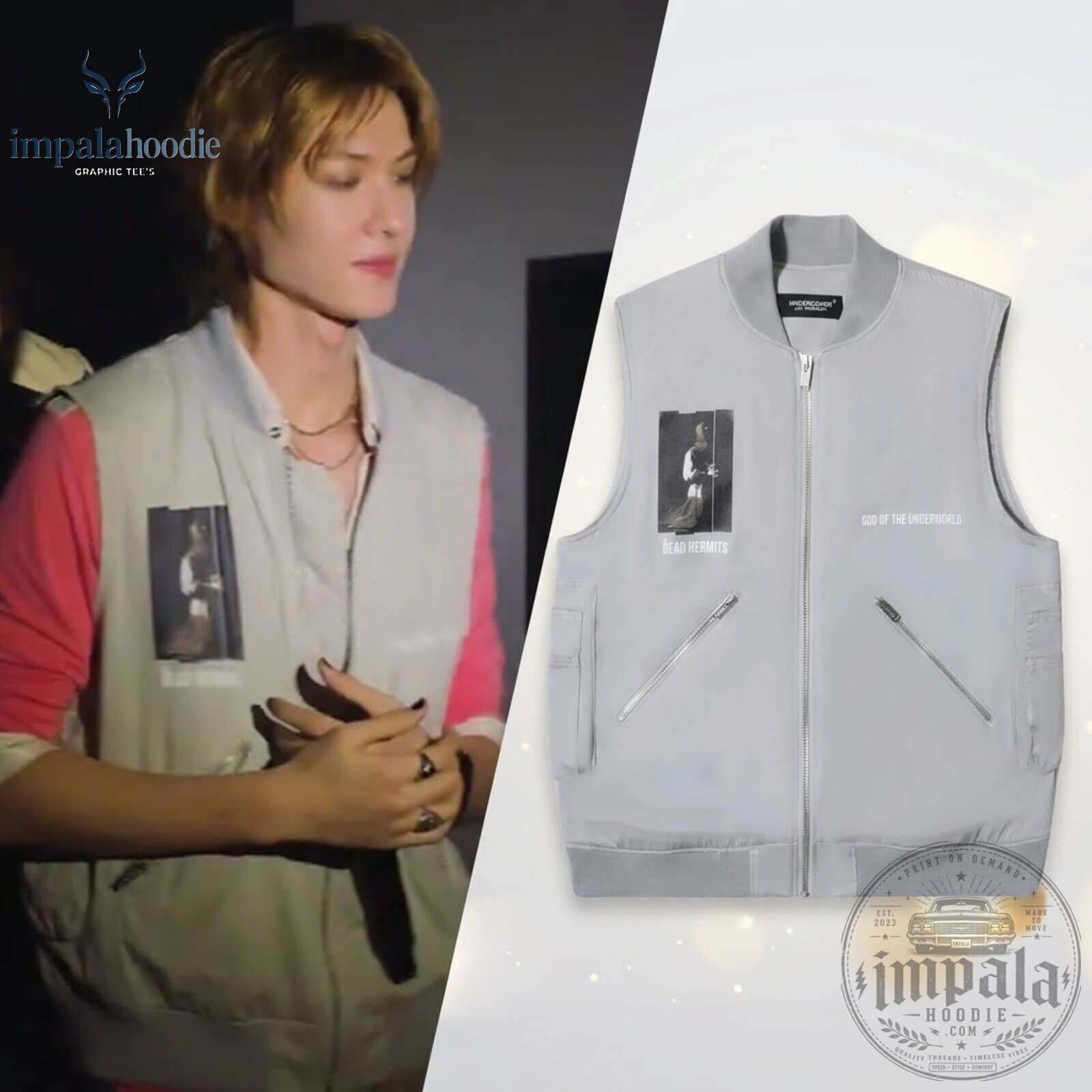 CORTIS Martin The Dead Hermits God Of The Underworld Gray Vest