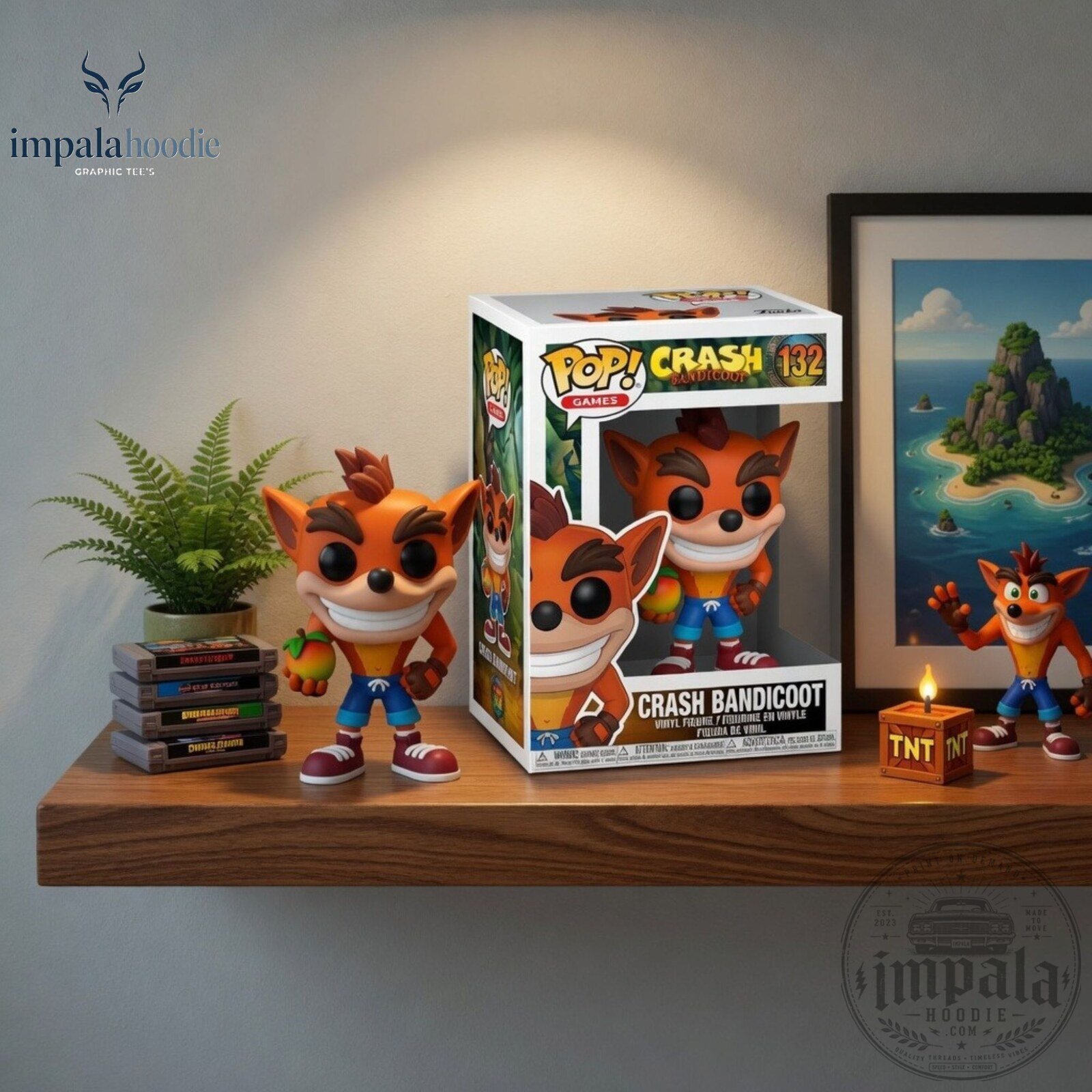 Crash Bandicoot Funko Pop Video Game Collectible Figure 8 Crash Bandicoot Funko Pop Video Game Collectible Figure