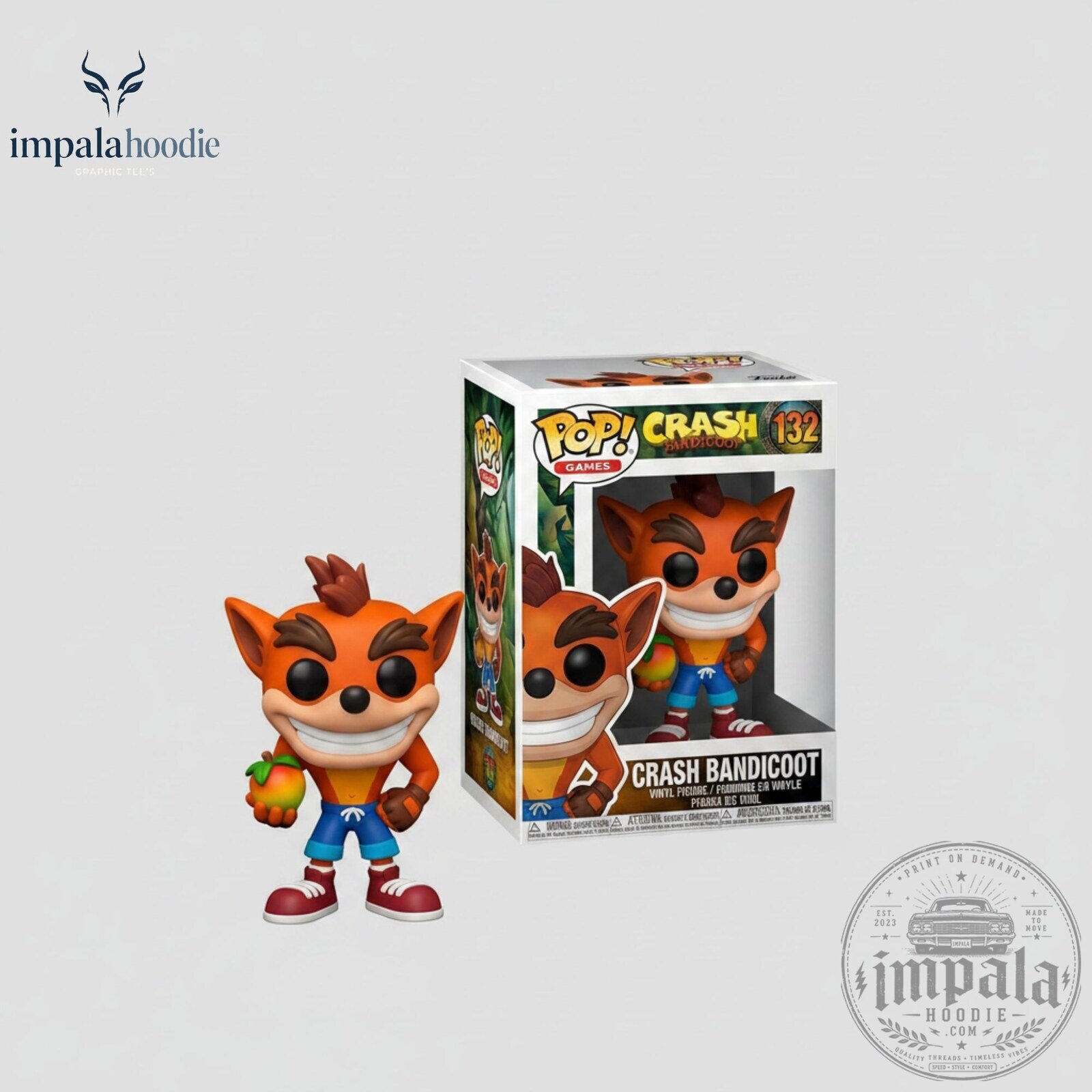 Crash Bandicoot Funko Pop Video Game Collectible Figure 9 Crash Bandicoot Funko Pop Video Game Collectible Figure