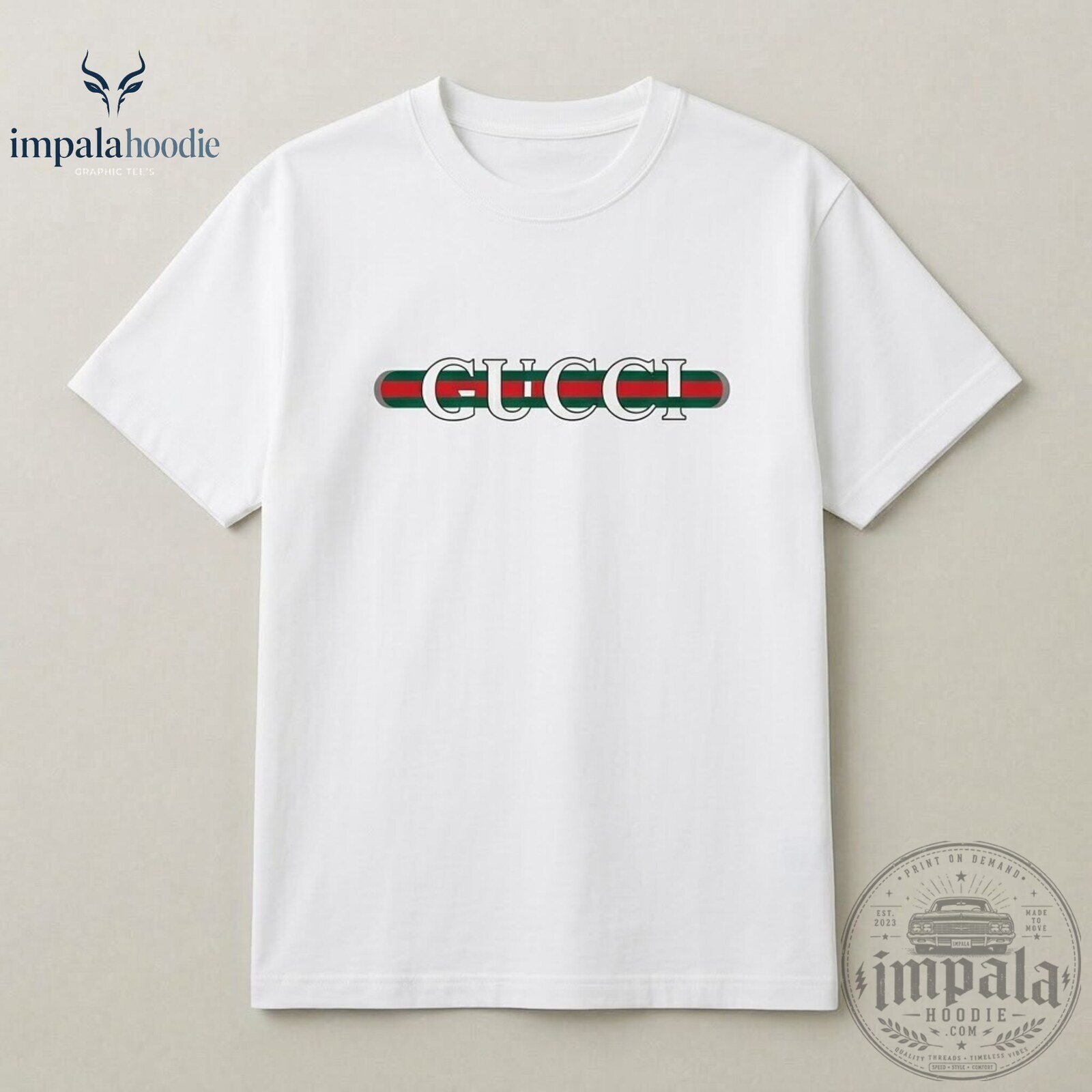 BTS Jin Gucci White T-Shirt 9 BTS Jin Gucci White T-Shirt