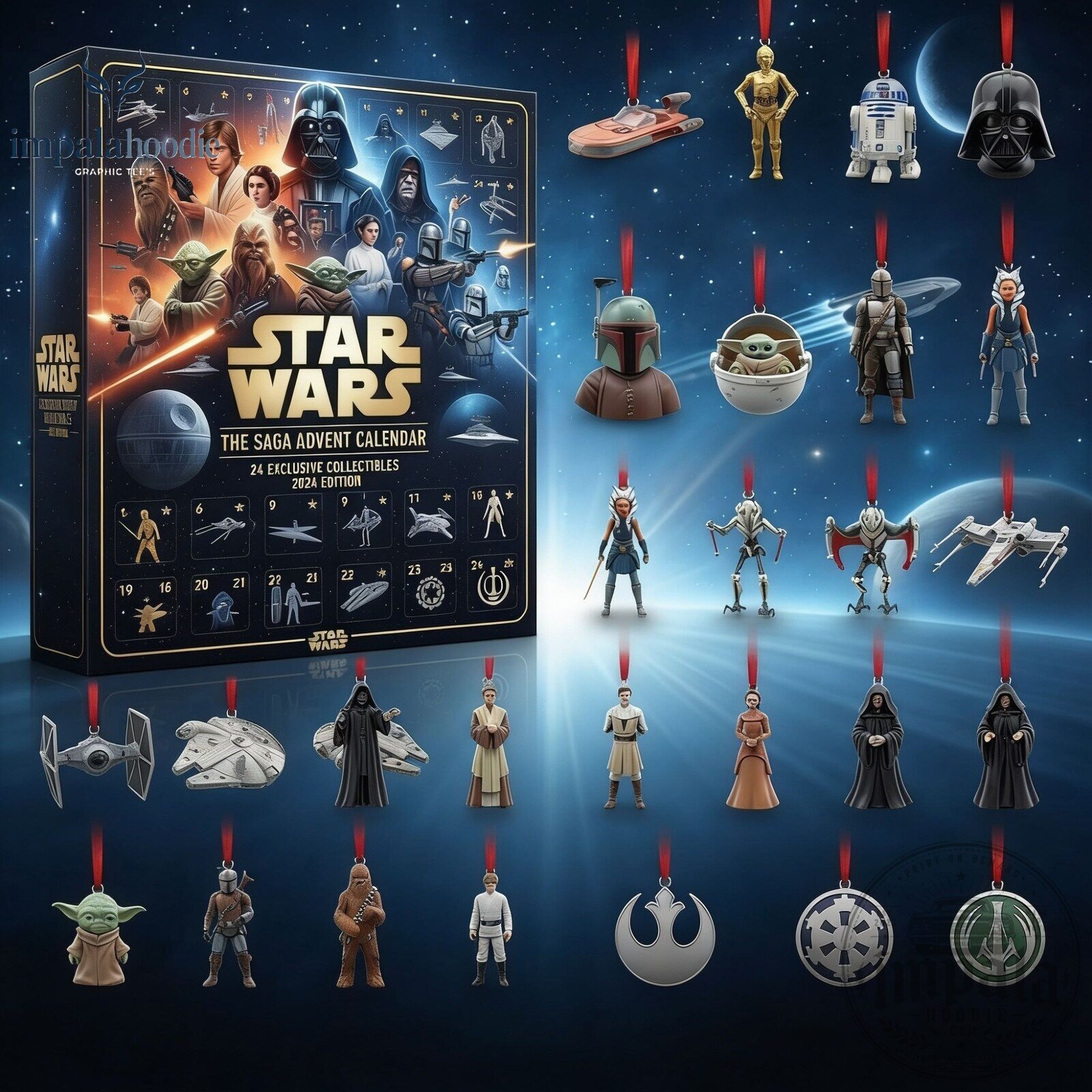 Star Wars Collectible Character & Spaceship Advent Calendar 2026