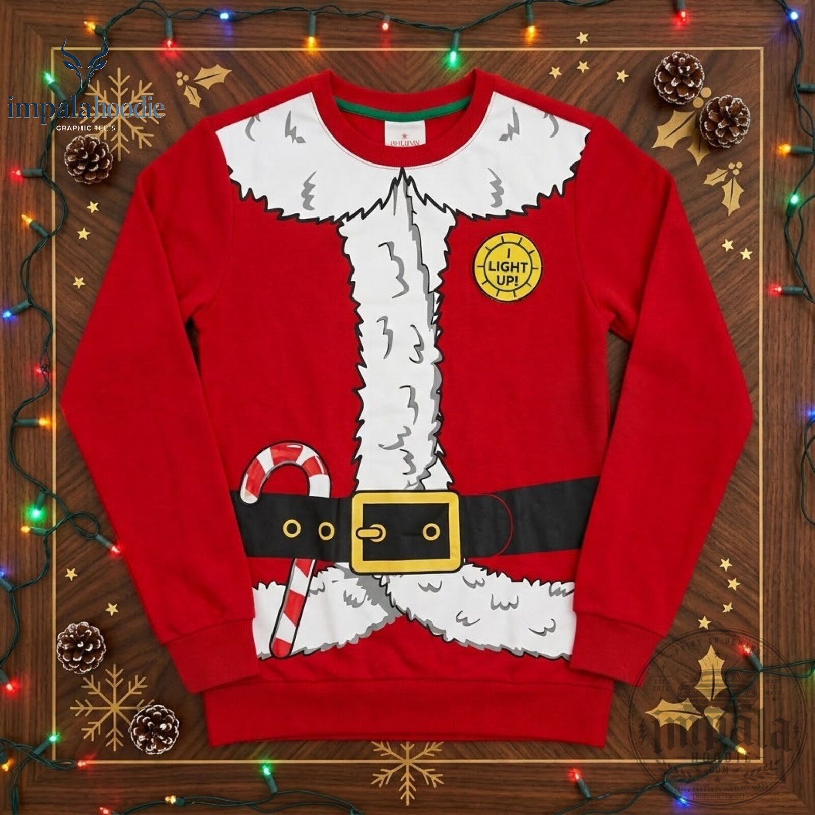 Santa Claus Christmas Ugly Sweater