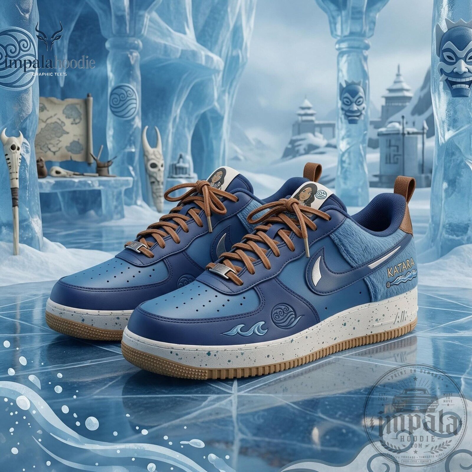 Avatar The Last Airbender Sokka Inspired Sneakers 10 Avatar The Last Airbender Sokka Inspired Sneakers