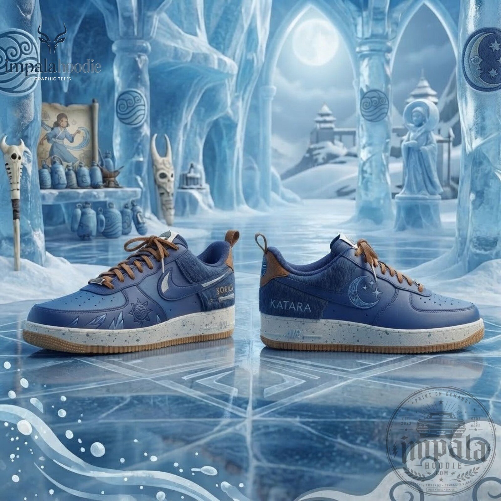 Avatar The Last Airbender Sokka Inspired Sneakers 11 Avatar The Last Airbender Sokka Inspired Sneakers