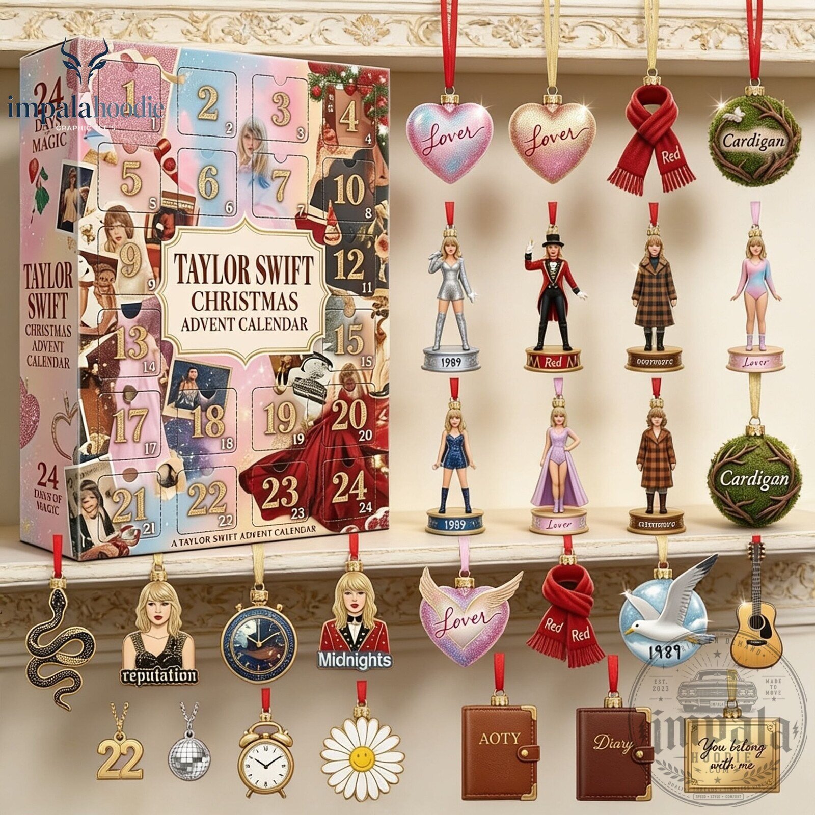 Taylor Swift Christmas 24 Days of Magic Holiday Countdown Advent Calendar 2026 9 Taylor Swift Christmas 24 Days of Magic Holiday Countdown Advent Calendar 2026