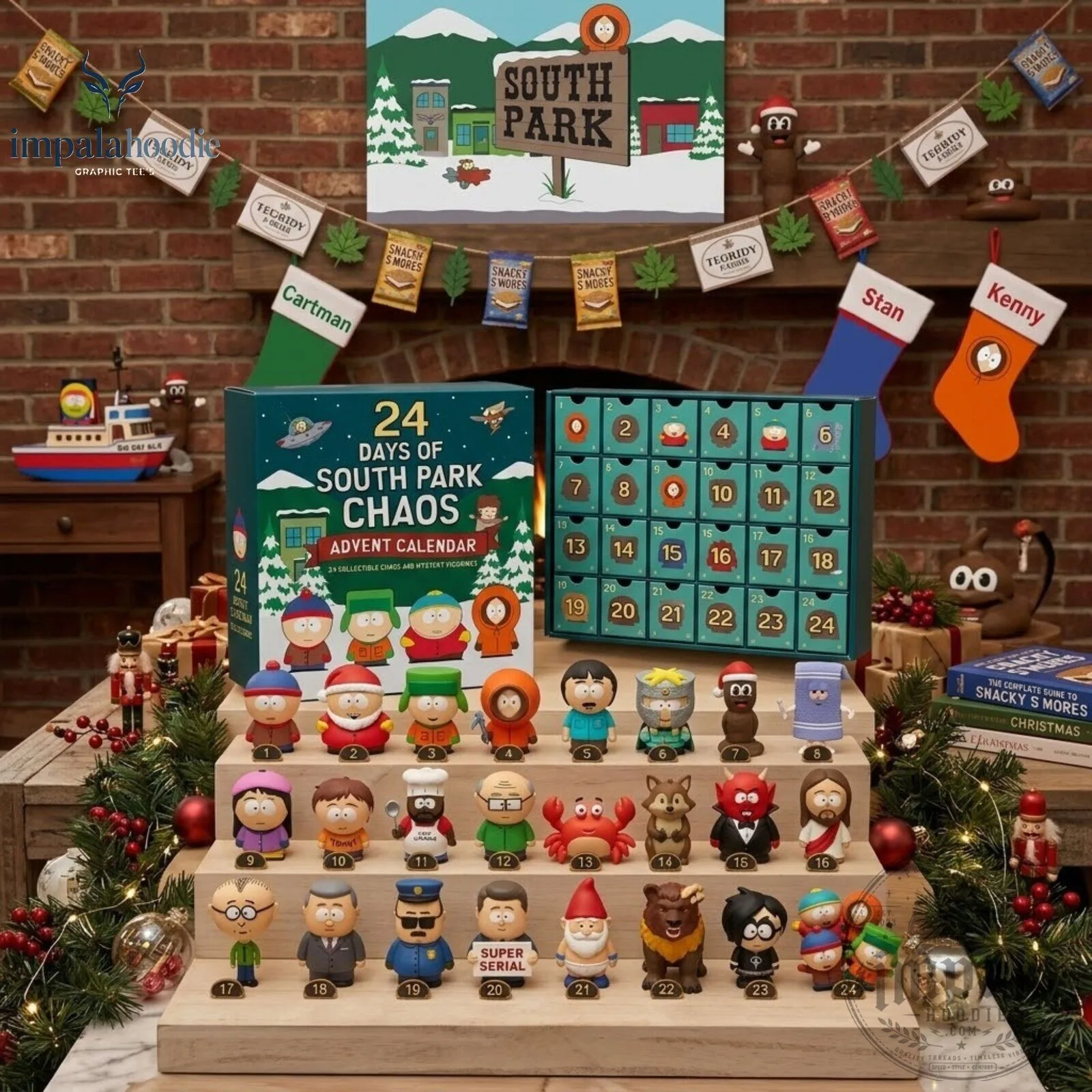 South Park 24 Days Of Christmas Chaos Collectible Advent Calendar 2026