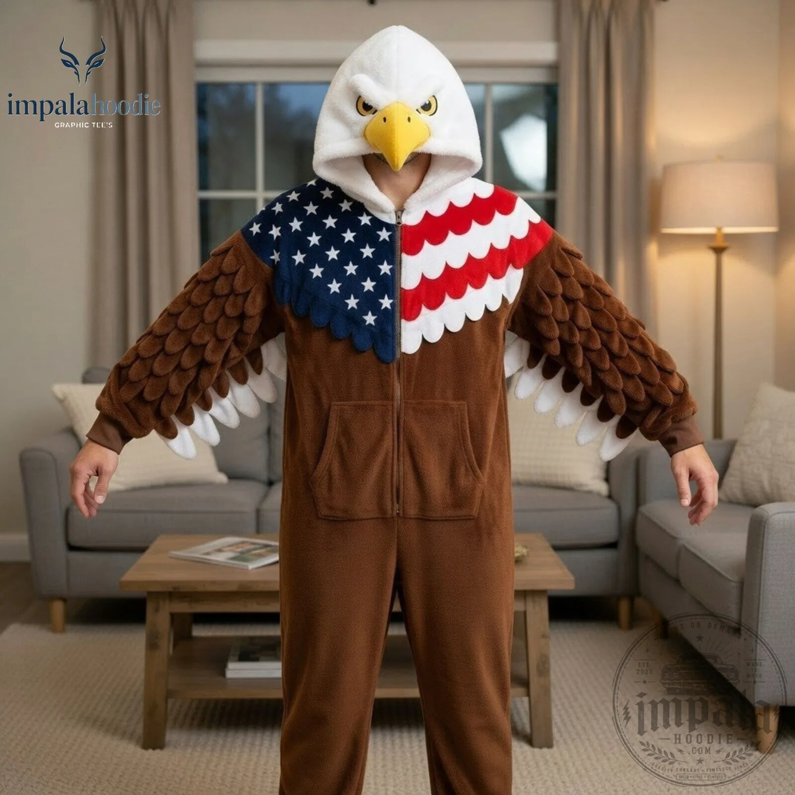 American Eagle 4th Of July Patriotic Jumpsuit 11 American Eagle 4th Of July Patriotic Jumpsuit