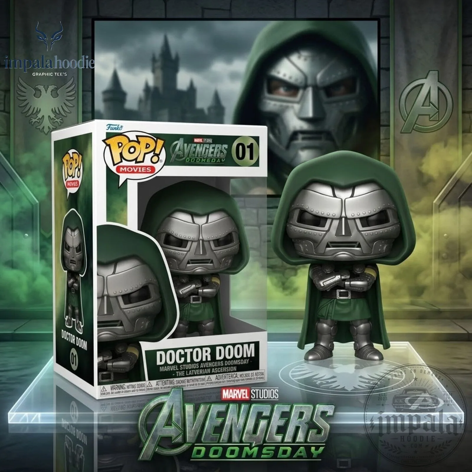 Marvel Avengers Doomsday Doctor Doom Funko Pop Figure