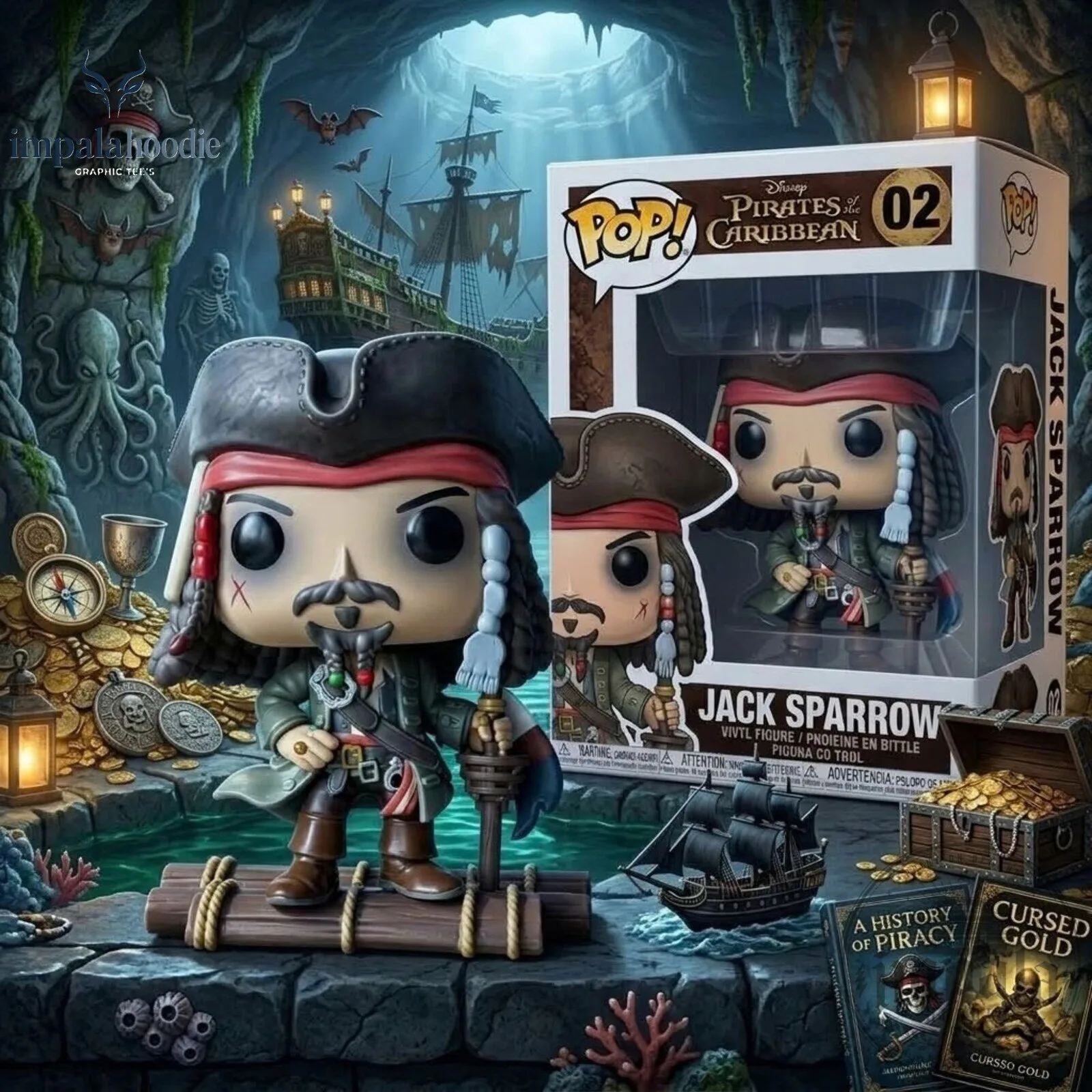 Pirates Of The Caribbean Jack Sparrow Funko Pop Collectible Figure 4 Pirates Of The Caribbean Jack Sparrow Funko Pop Collectible Figure