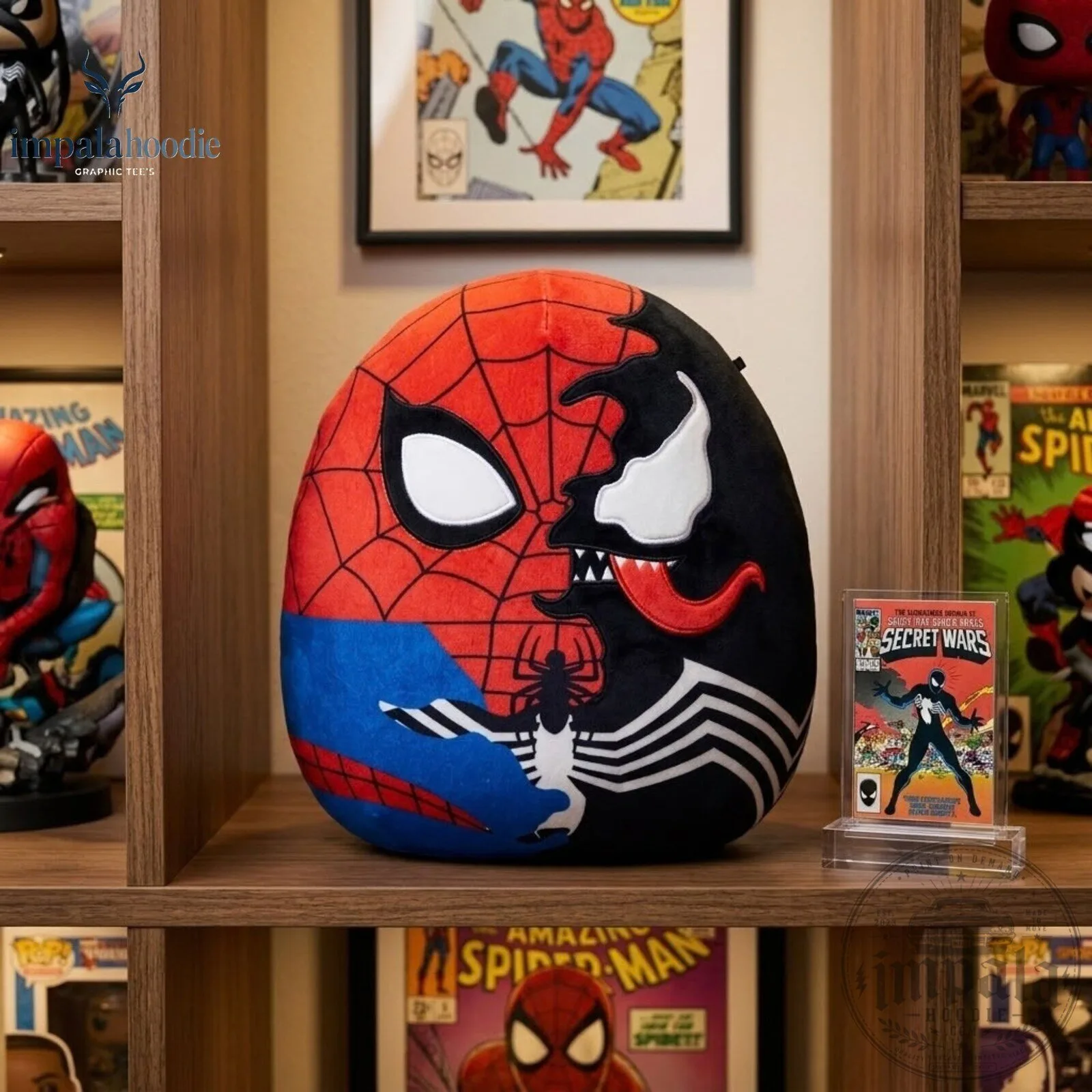 Spider-Man x Venom Squishmallows Plush Toy 4 Spider-Man x Venom Squishmallows Plush Toy