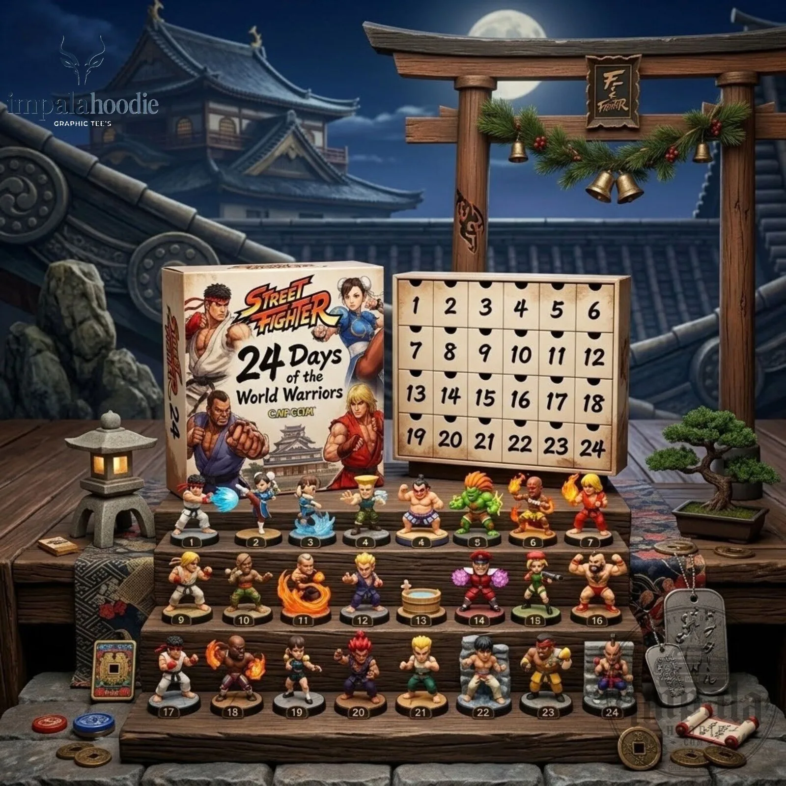 Street Fighter 24 Days Of the World Warriors Advent Calendar 2026
