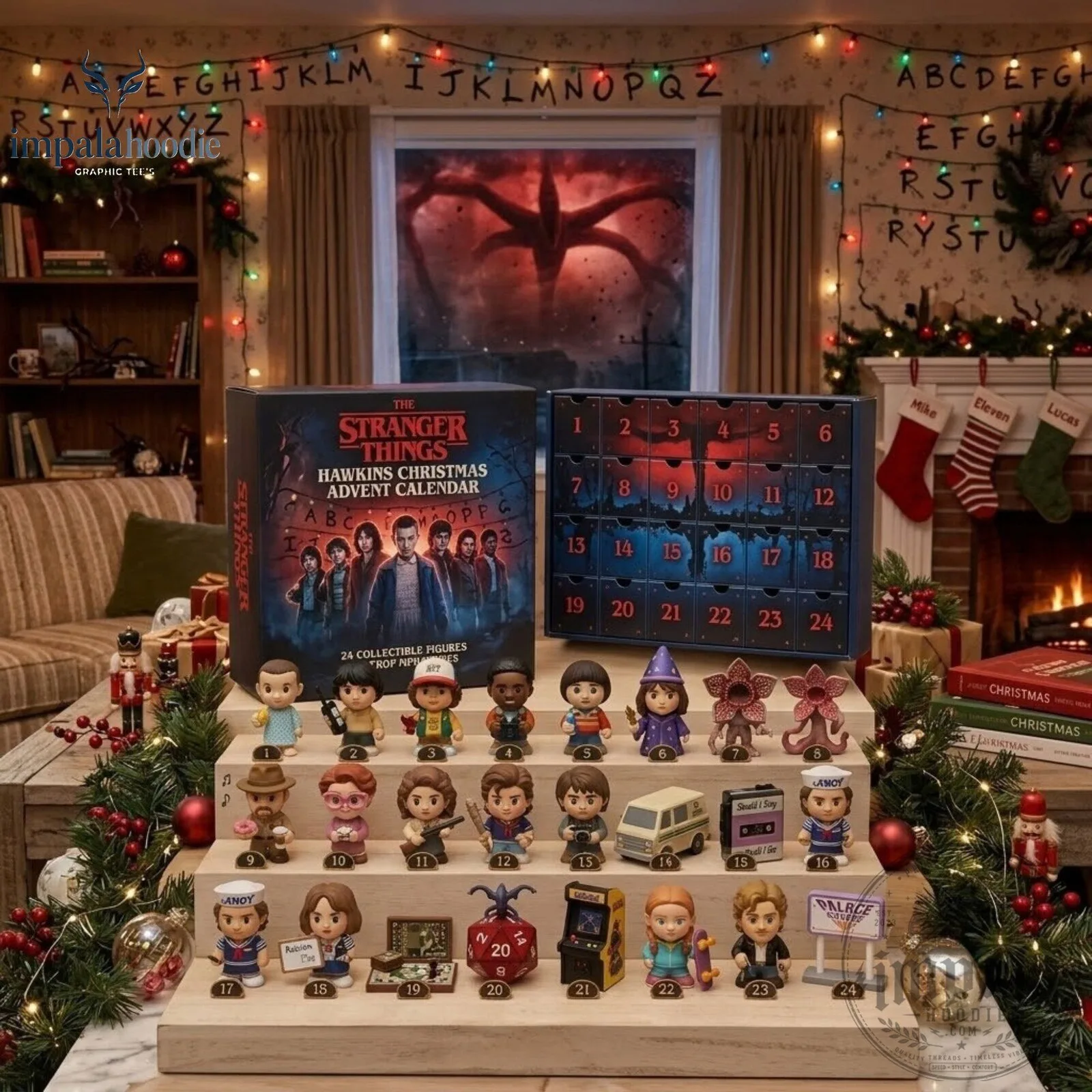 Stranger Things Hawkins Christmas Advent Calendar 2026