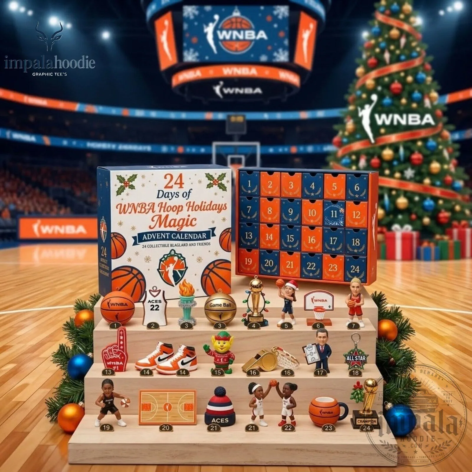 WNBA Christmas Advent Calendar 2026