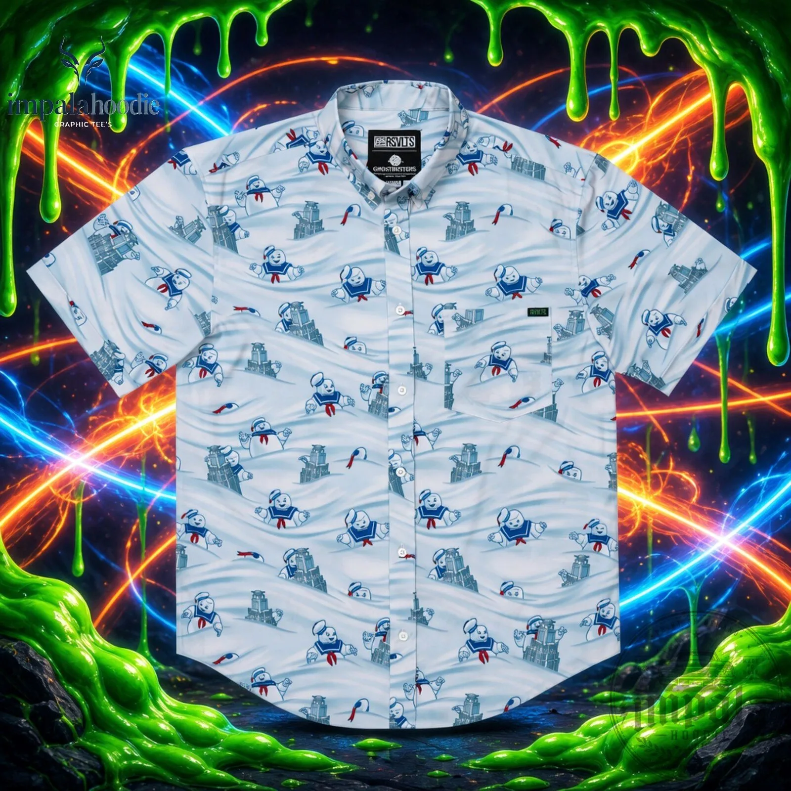 Ghostbusters Stay Puft Marshmallow Shirt