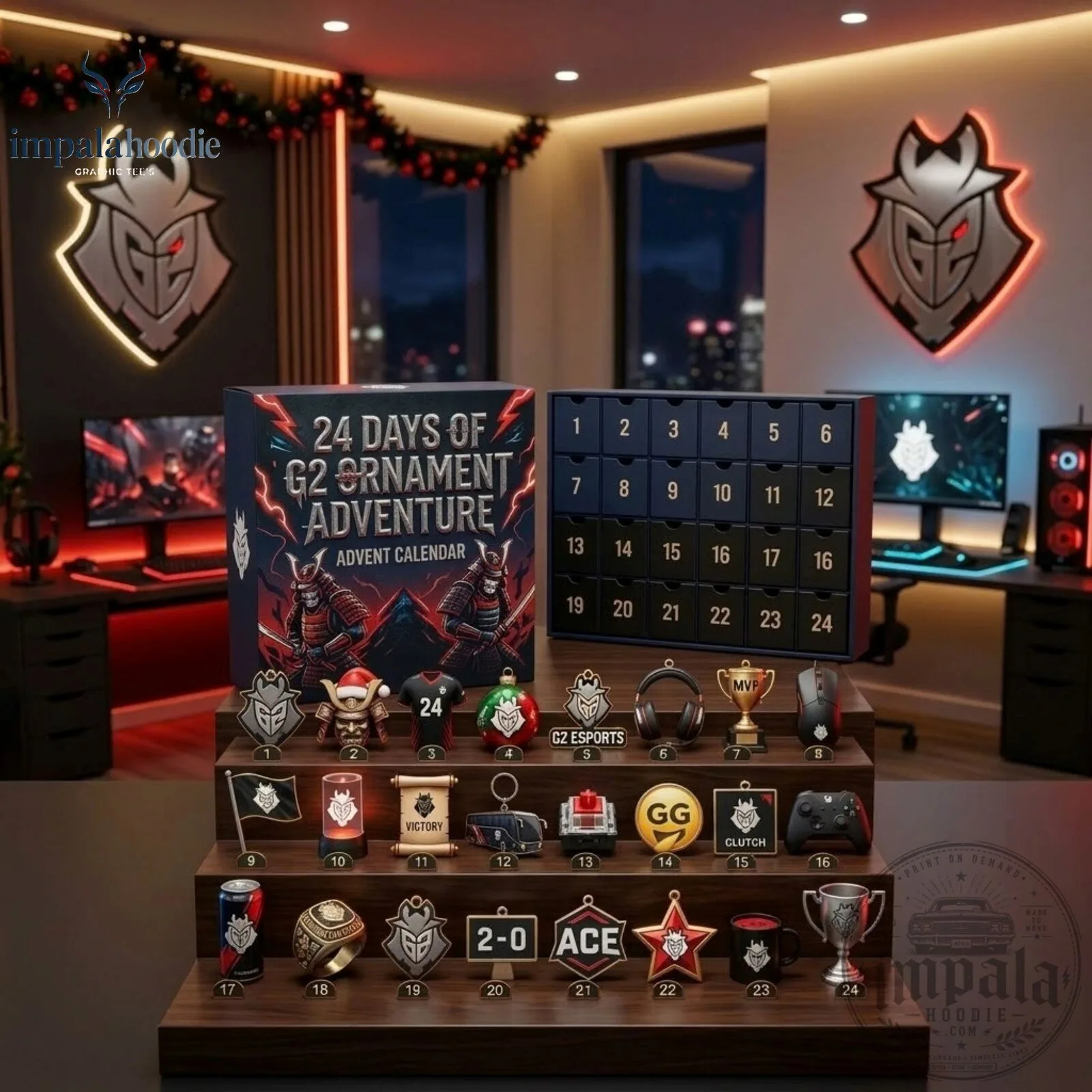 "Top Ghostbusters, Harry Potter, and Cat Lover Gifts for 2026" 4 G2 Esports Christmas Ornament Advent Calendar 2026