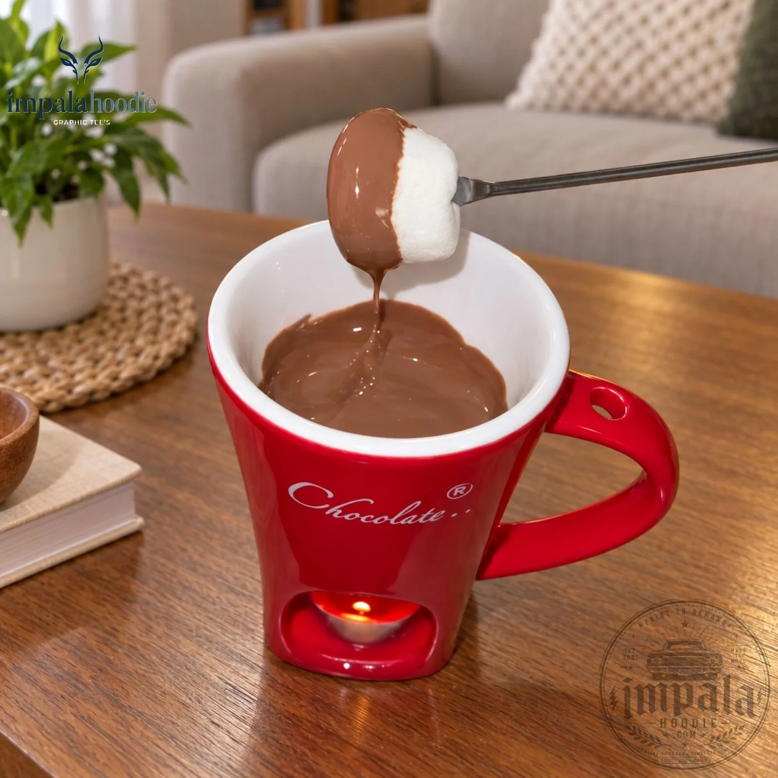 Hot Chocolate Fondue Mug 10 Hot Chocolate Fondue Mug
