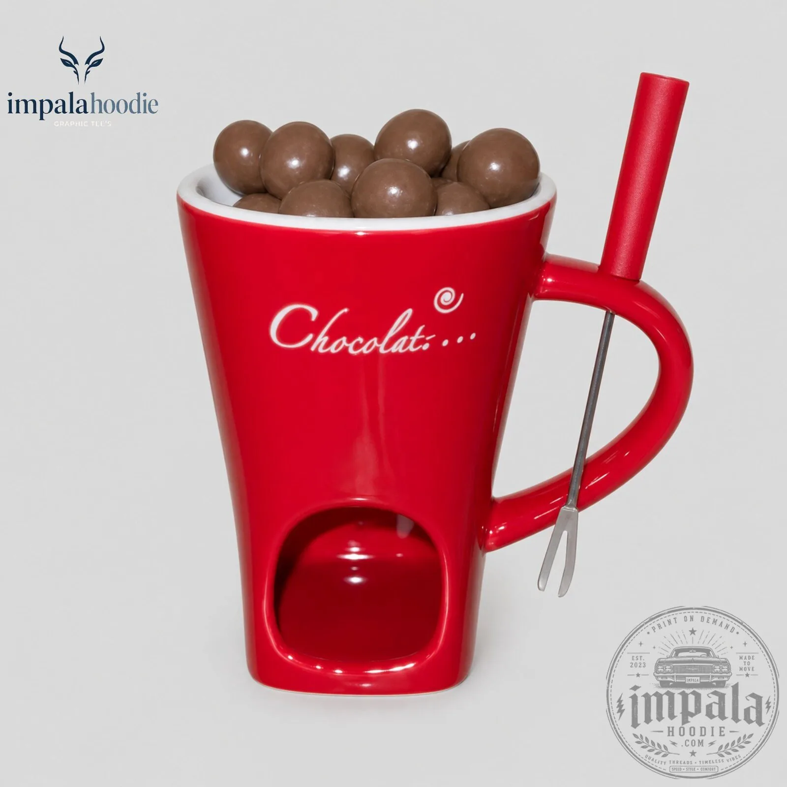 Hot Chocolate Fondue Mug 11 Hot Chocolate Fondue Mug