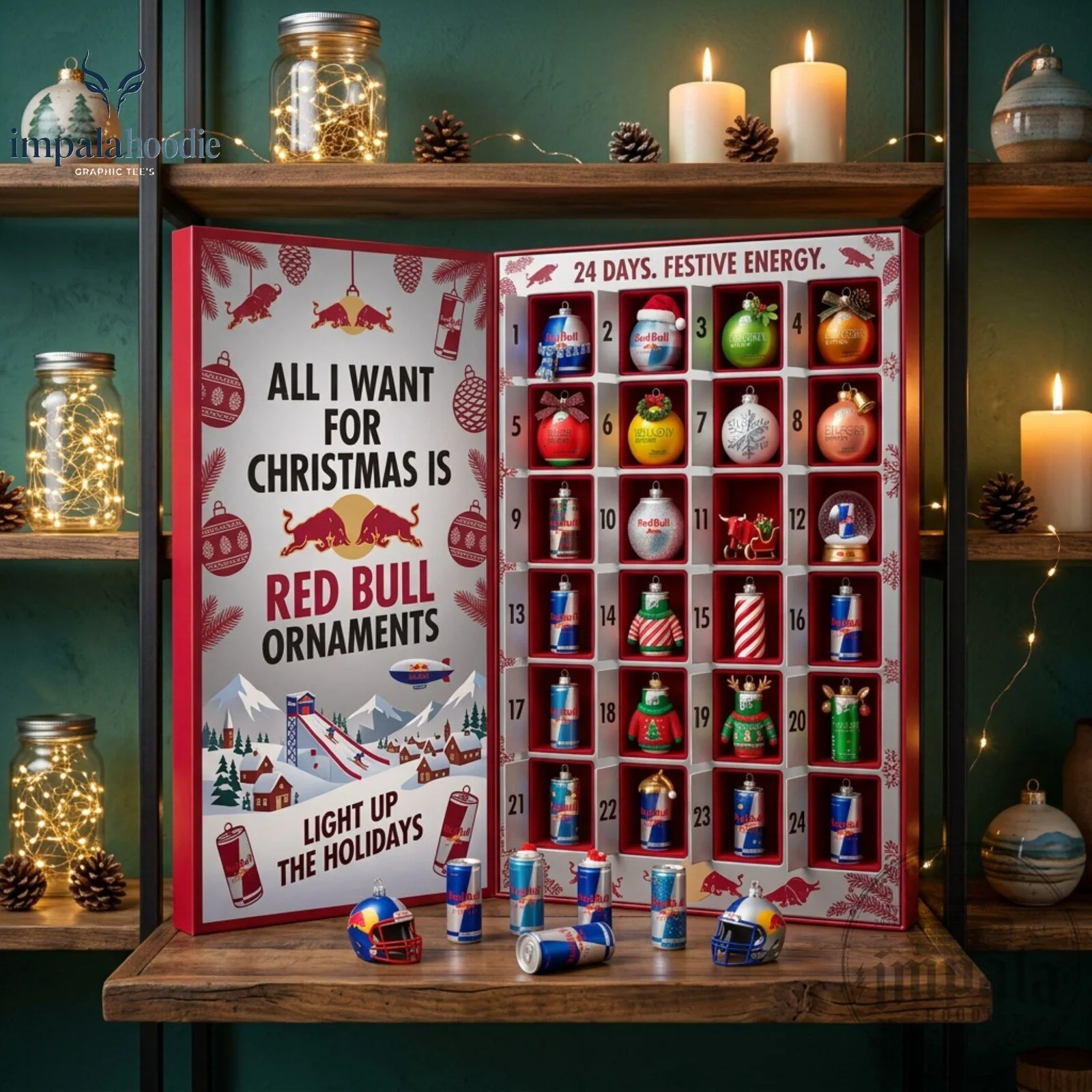 Red Bull Christmas Ornament Advent Calendar 2026 9 Red Bull Christmas Ornament Advent Calendar 2026