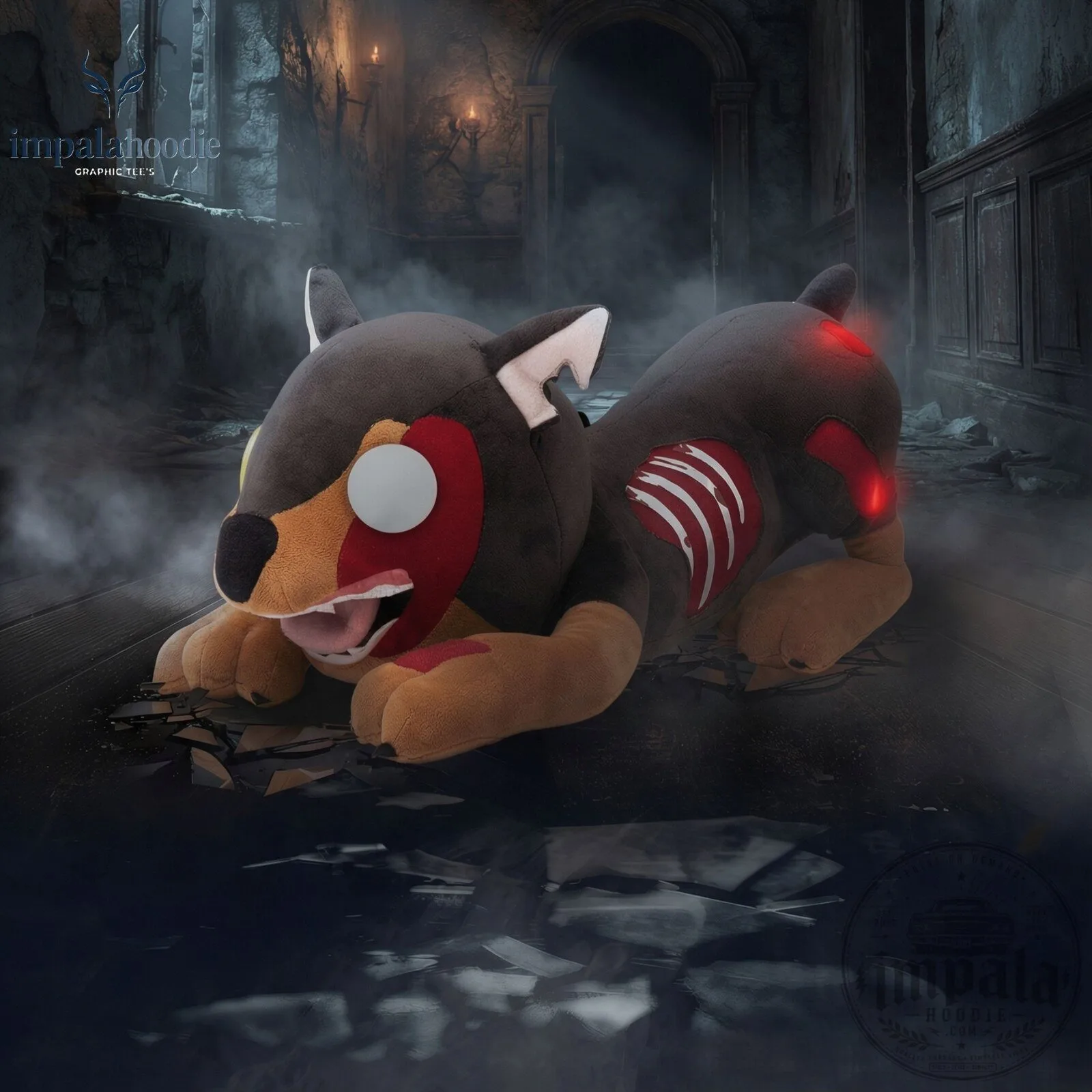 Resident Evil Cerberus Zombie Dog Plush Toy