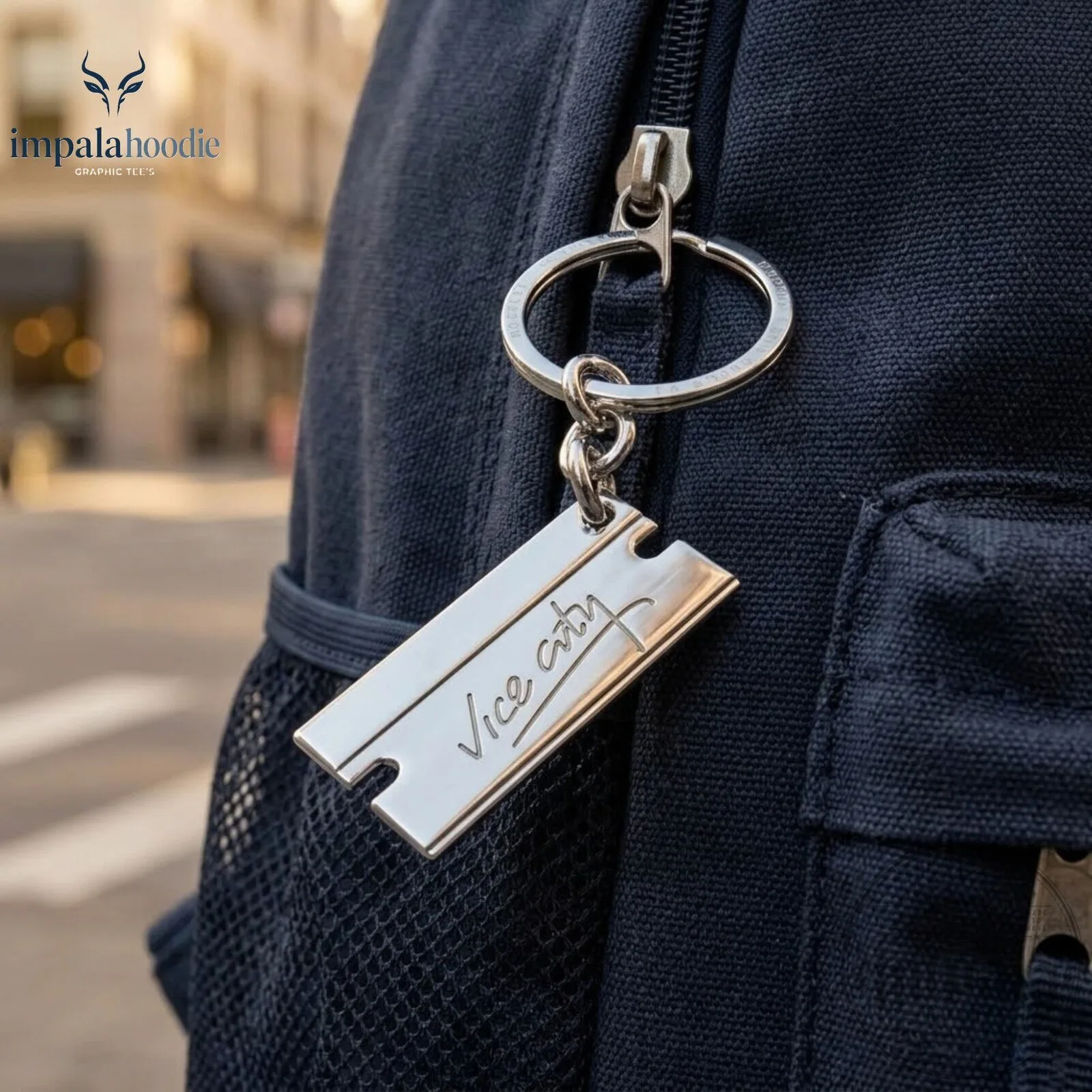 Grand Theft Auto VI GTA 6 Vice City Metal Keychain 10 Grand Theft Auto VI GTA 6 Vice City Metal Keychain