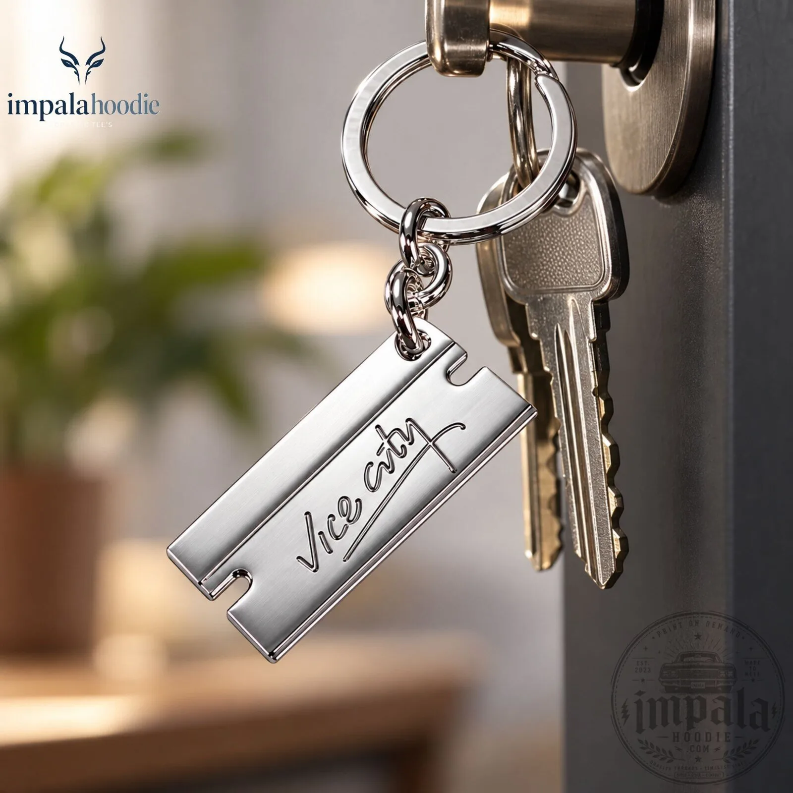 Grand Theft Auto VI GTA 6 Vice City Metal Keychain 11 Grand Theft Auto VI GTA 6 Vice City Metal Keychain