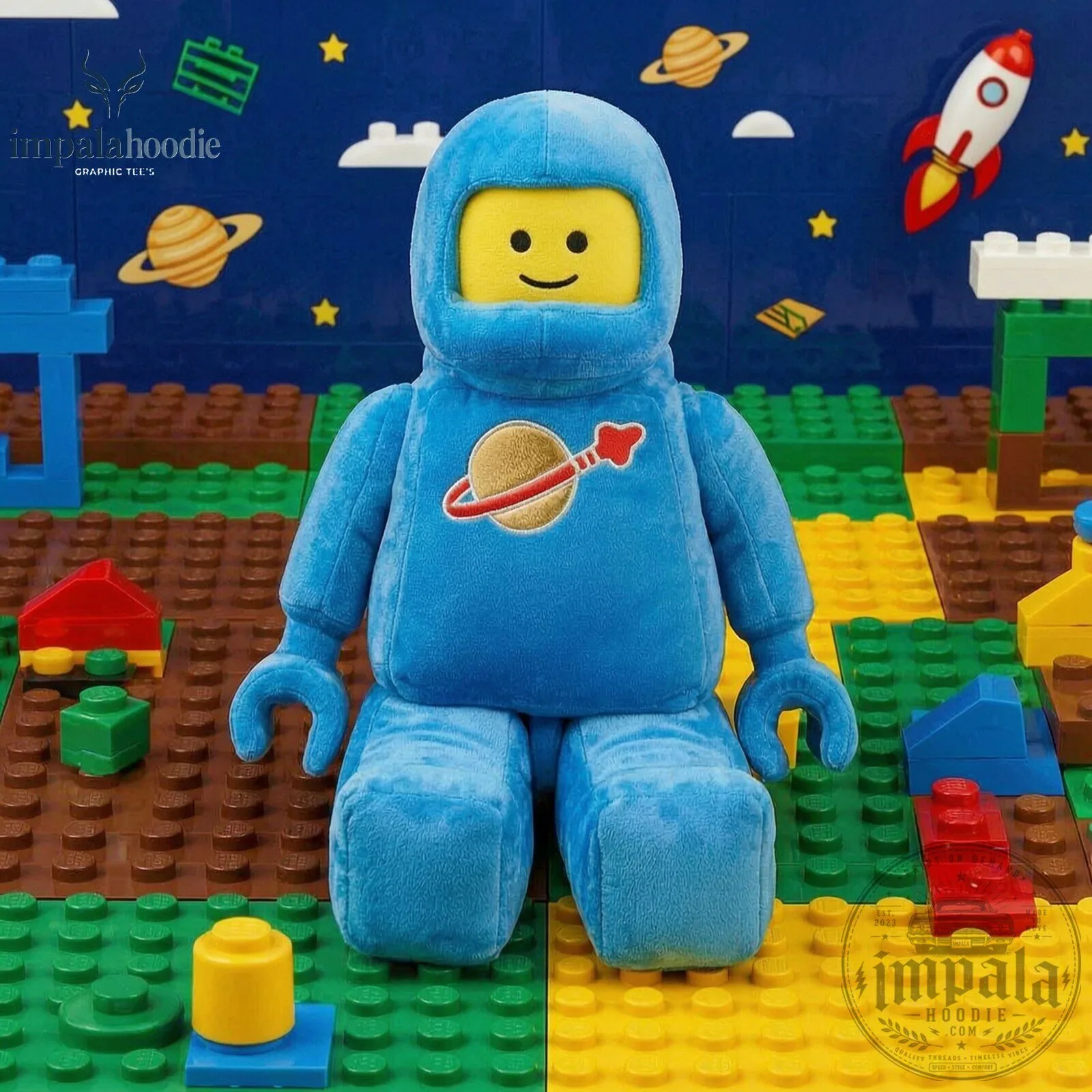 Lego Astronaut Person Plush Toy