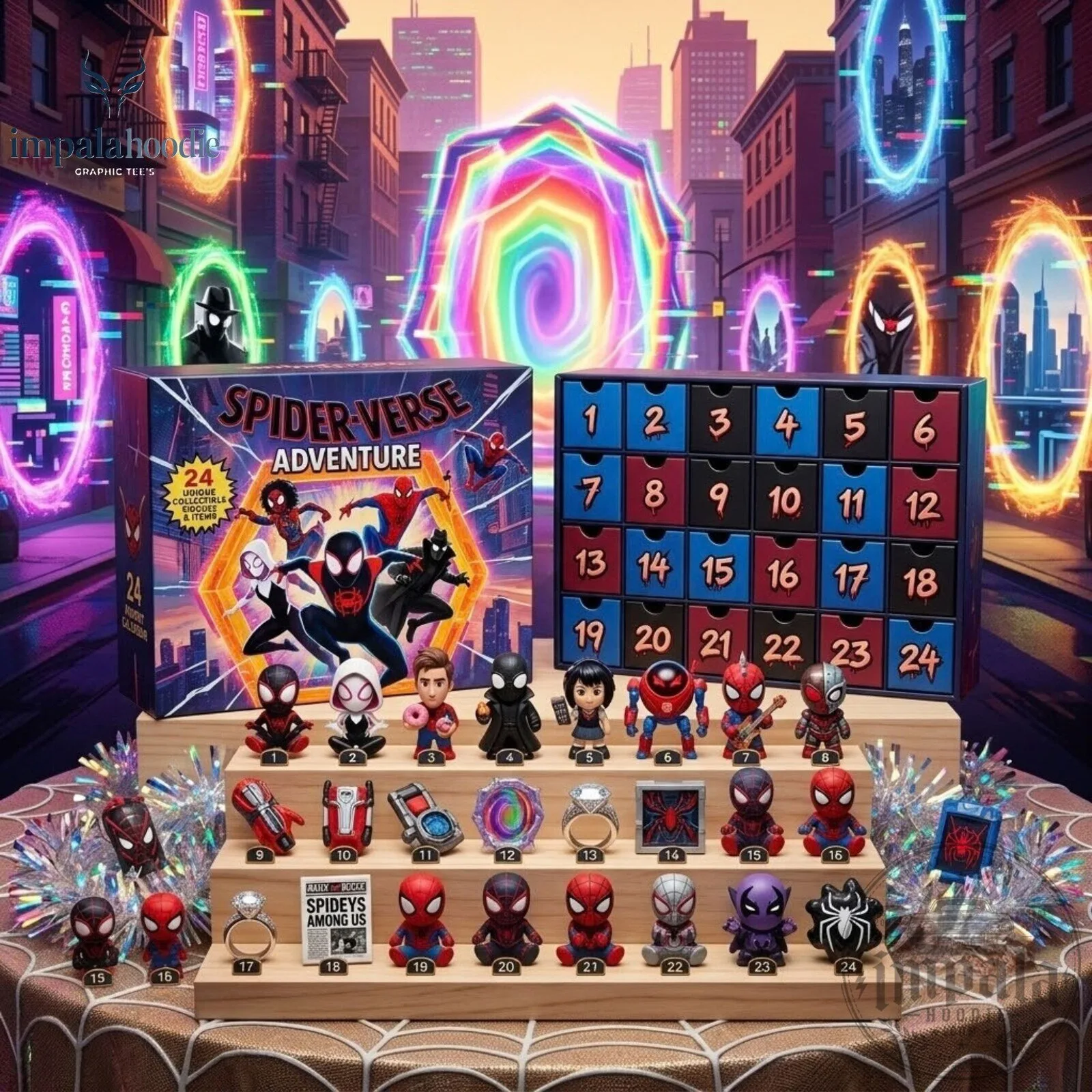 Spider-Verse Collectible Figures Advent Calendar 2026