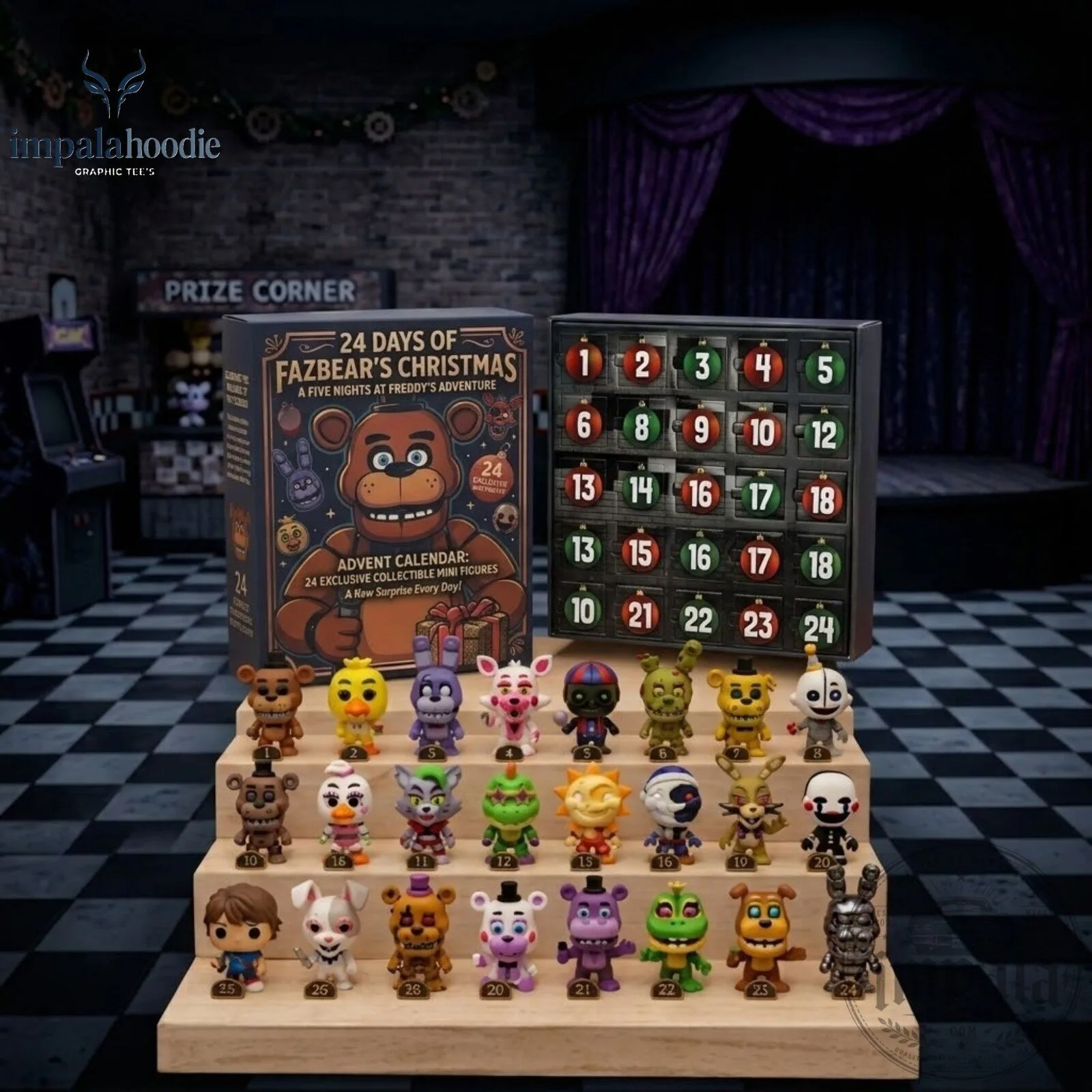 Five Nights At Freddy’s Fazbear Christmas Advent Calendar 2026