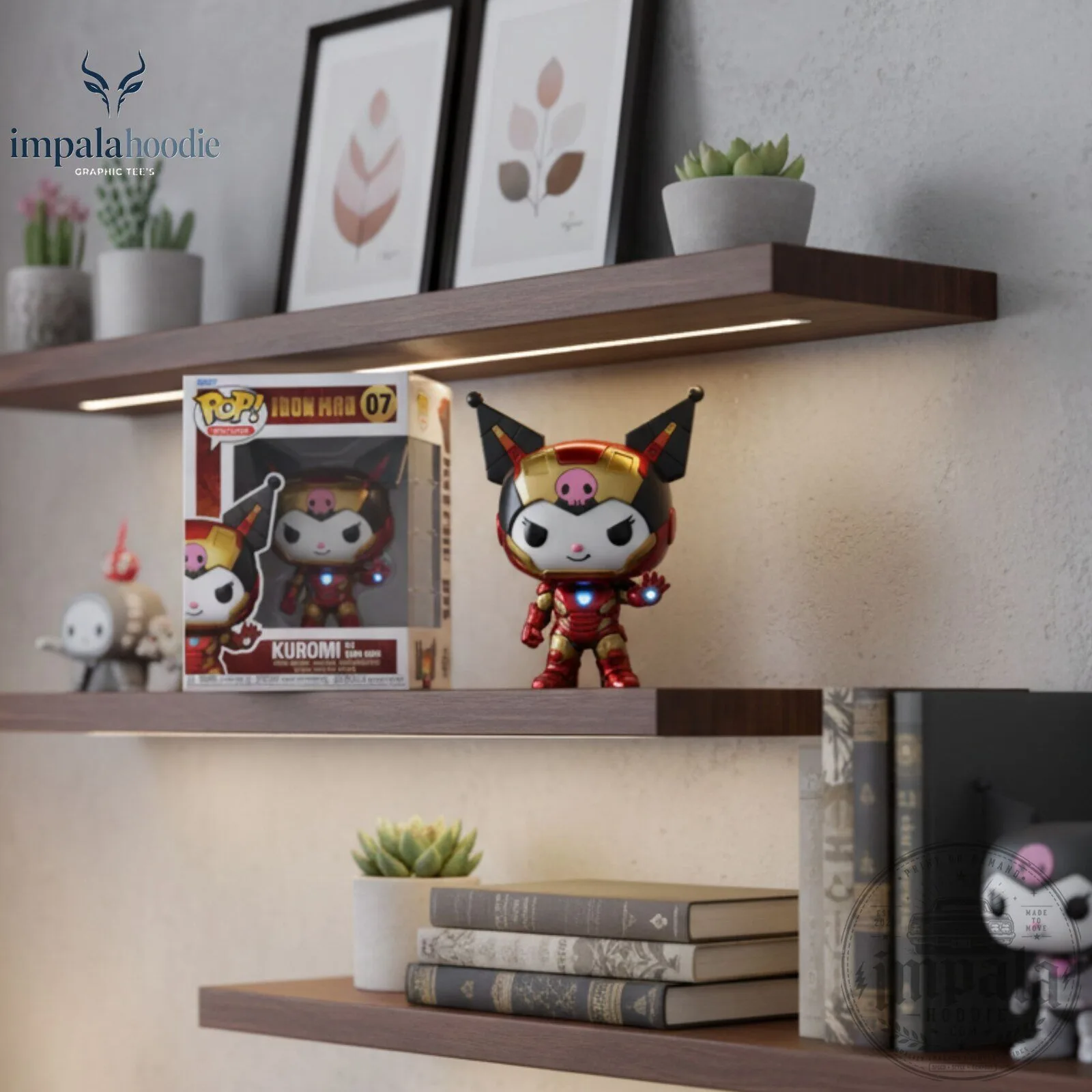 Kuromi x Marvel Iron Man Collectible Funko Pop Figure 9 Kuromi x Marvel Iron Man Collectible Funko Pop Figure