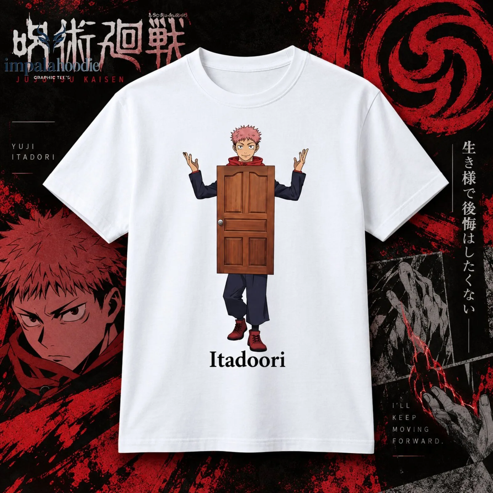 Jujutsu Kaisen Itadoori Funny Parody T-Shirt