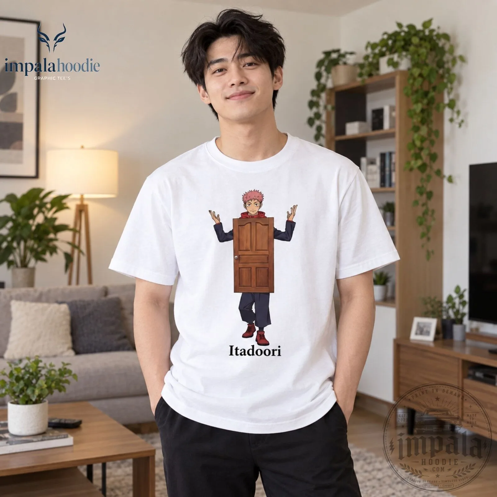 Jujutsu Kaisen Itadoori Funny Parody T-Shirt 9 Jujutsu Kaisen Itadoori Funny Parody T-Shirt