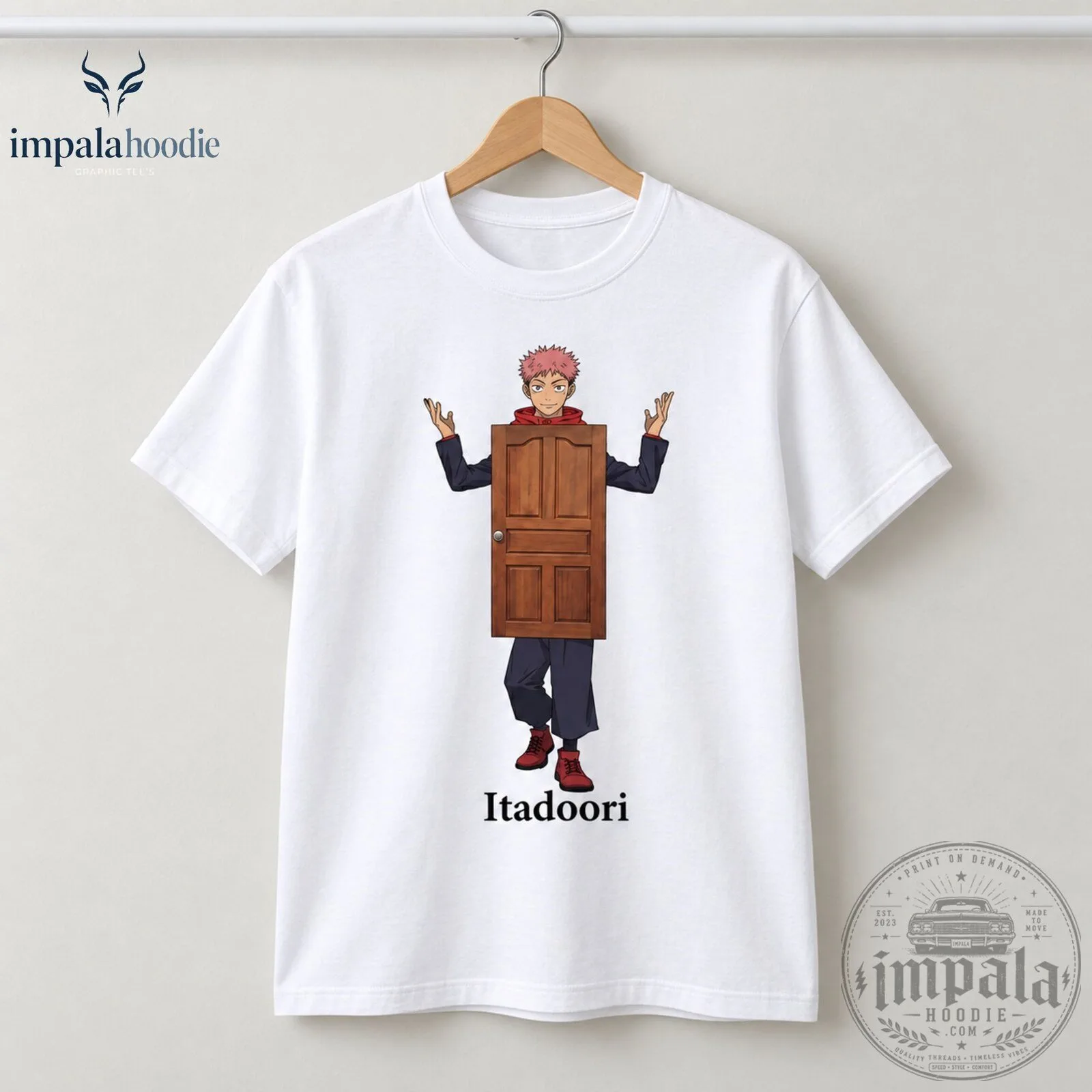 Jujutsu Kaisen Itadoori Funny Parody T-Shirt 11 Jujutsu Kaisen Itadoori Funny Parody T-Shirt
