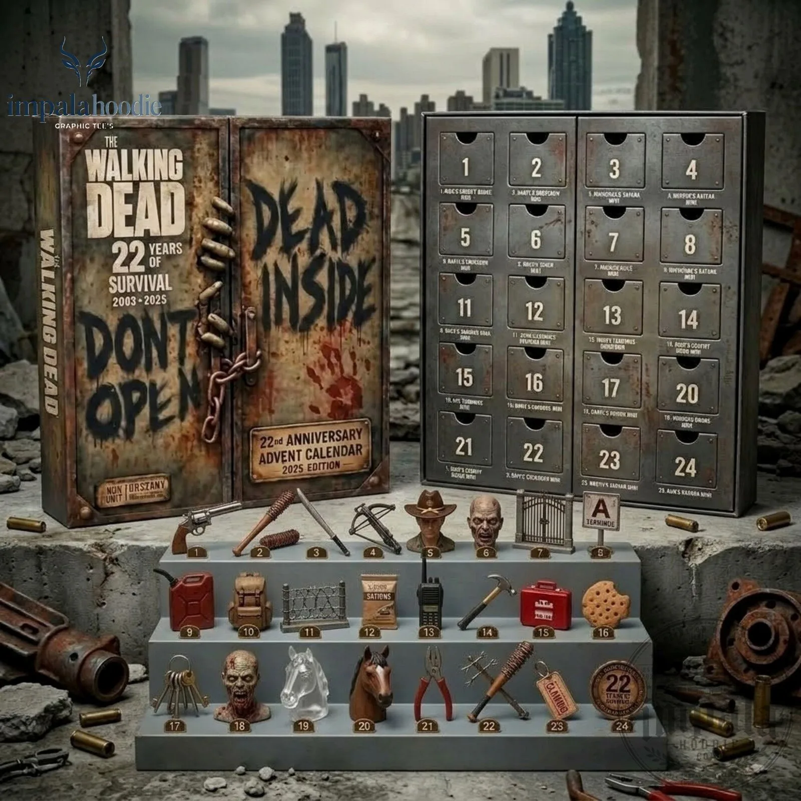The Walking Dead 22 Years Of Survival 22nd Anniversary 2003-2025 Advent Calendar 5 The Walking Dead 22 Years Of Survival 22nd Anniversary 2003-2025 Advent Calendar