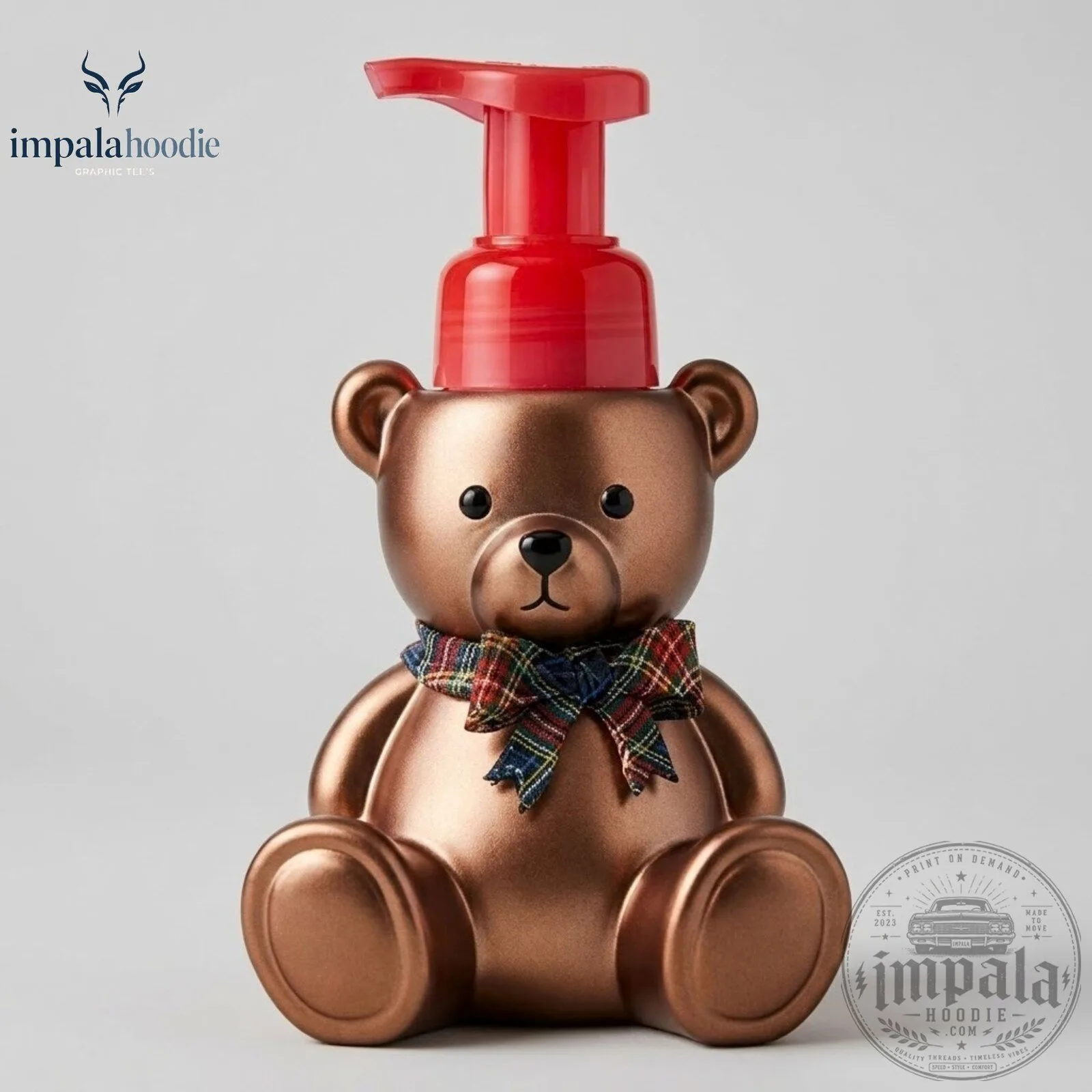 Christmas Bear Soap Pump Dispenser 11 Christmas Bear Soap Pump Dispenser
