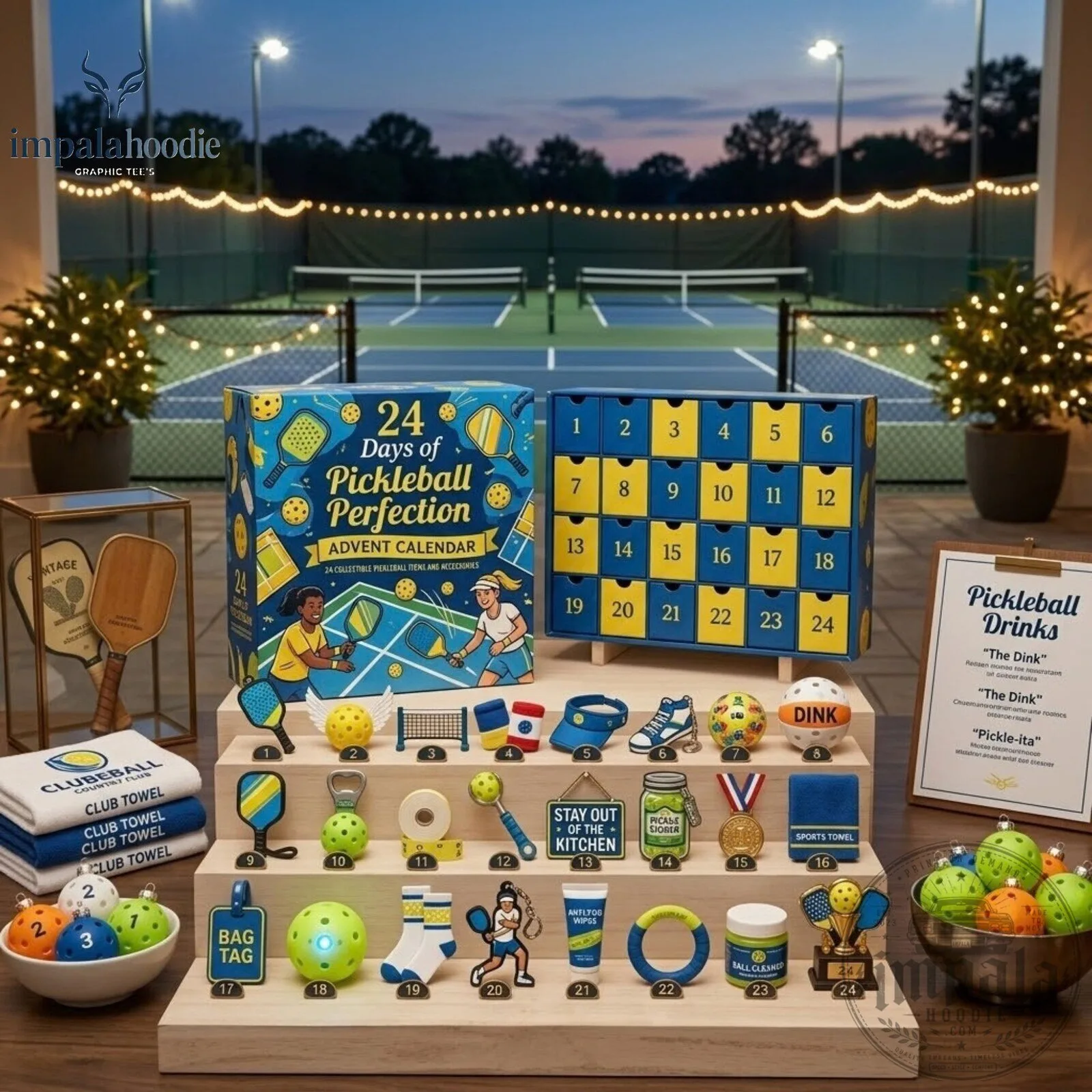 Pickleball Perfection Advent Calendar 2026