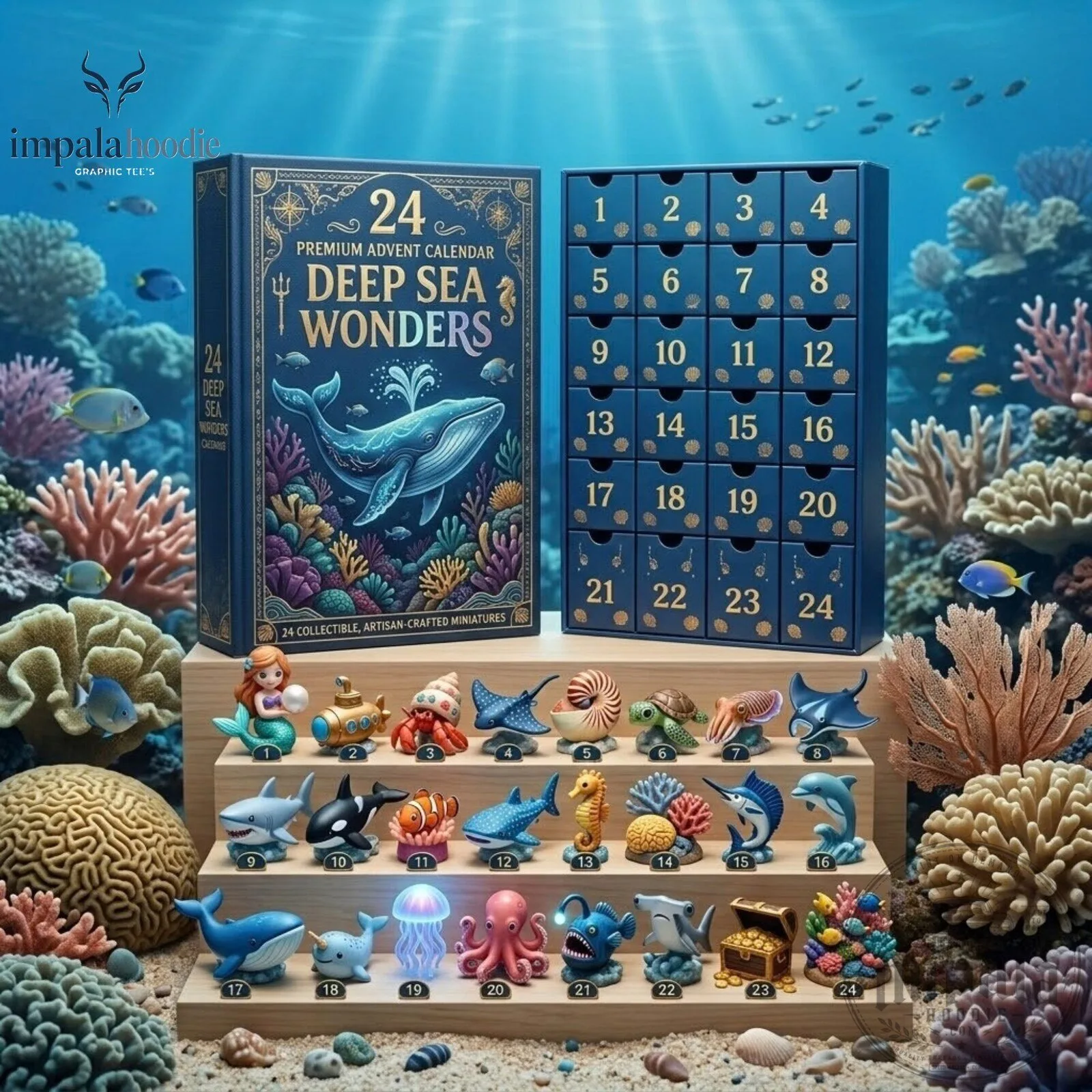Deep Sea Wonders Under The Sea Advent Calendar 2026