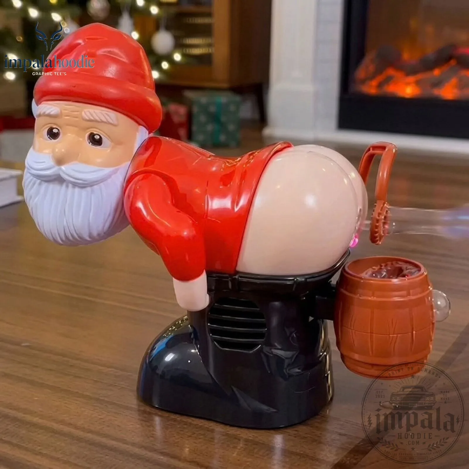 Santa Claus Funny Bubble Blower Toy