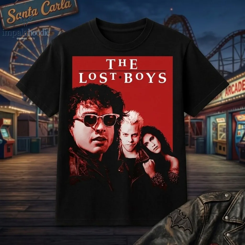 "Top 80s Horror T-Shirts and Advent Calendar for Movie Fans" 31 The Lost Boys Michael David Star 80s Classic Horror Movie T-Shirt