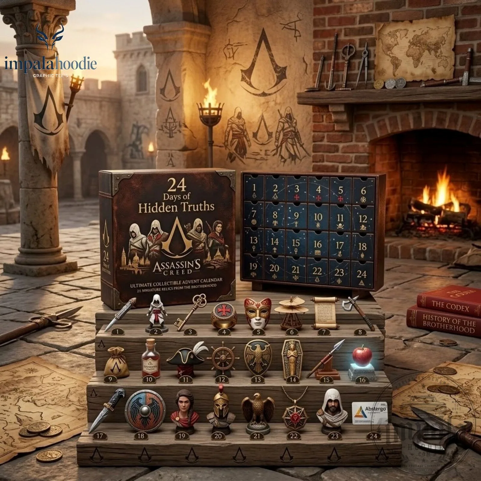 Assassin's Creed Hidden Truths Advent Calendar 2026 5 Assassin's Creed Hidden Truths Advent Calendar 2026