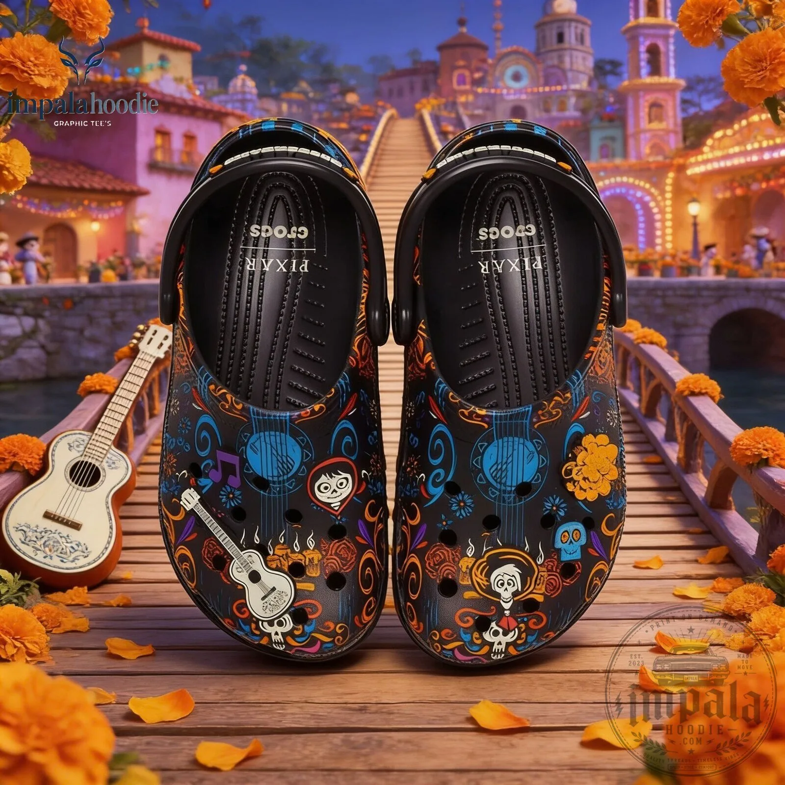 Disney Pixar Coco Inspired Crocs 9 Disney Pixar Coco Inspired Crocs