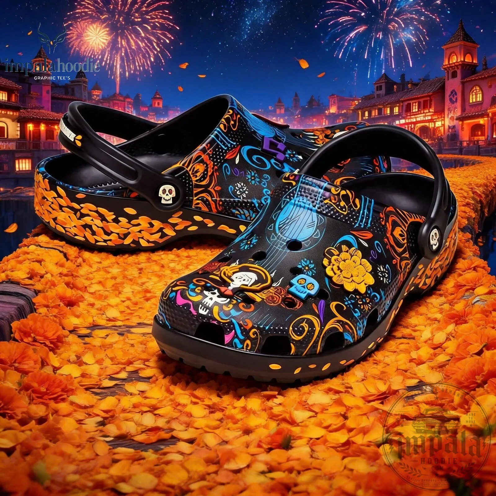 Disney Pixar Coco Inspired Crocs 10 Disney Pixar Coco Inspired Crocs