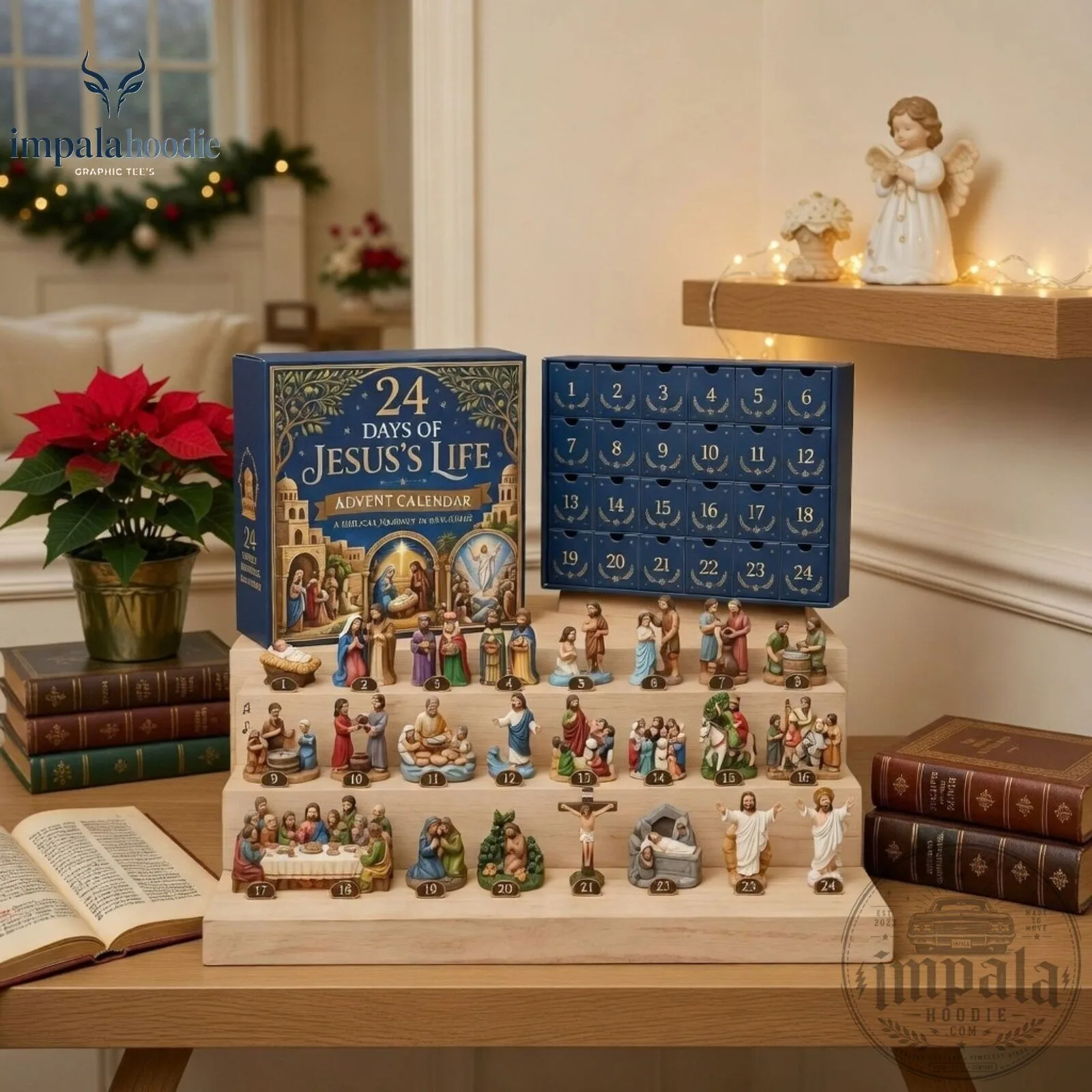 Christian Nativity Jesus' Life Christmas Advent Calendar 2026 9 Christian Nativity Jesus